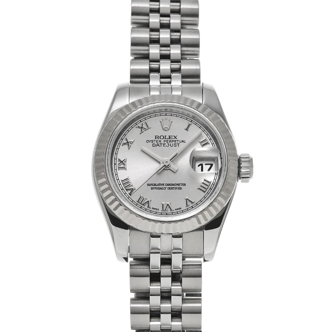 ROLEX DATEJUST SILVER WATCH: ROLEX Datejust Silver Watch Brand: ROLEX Type/Style: Wristwatch Material: Band Material Stainless steel, Case Material Stainless steel Color: Dial Color Silver Size: Case Size H/about 26mm W/about 26m