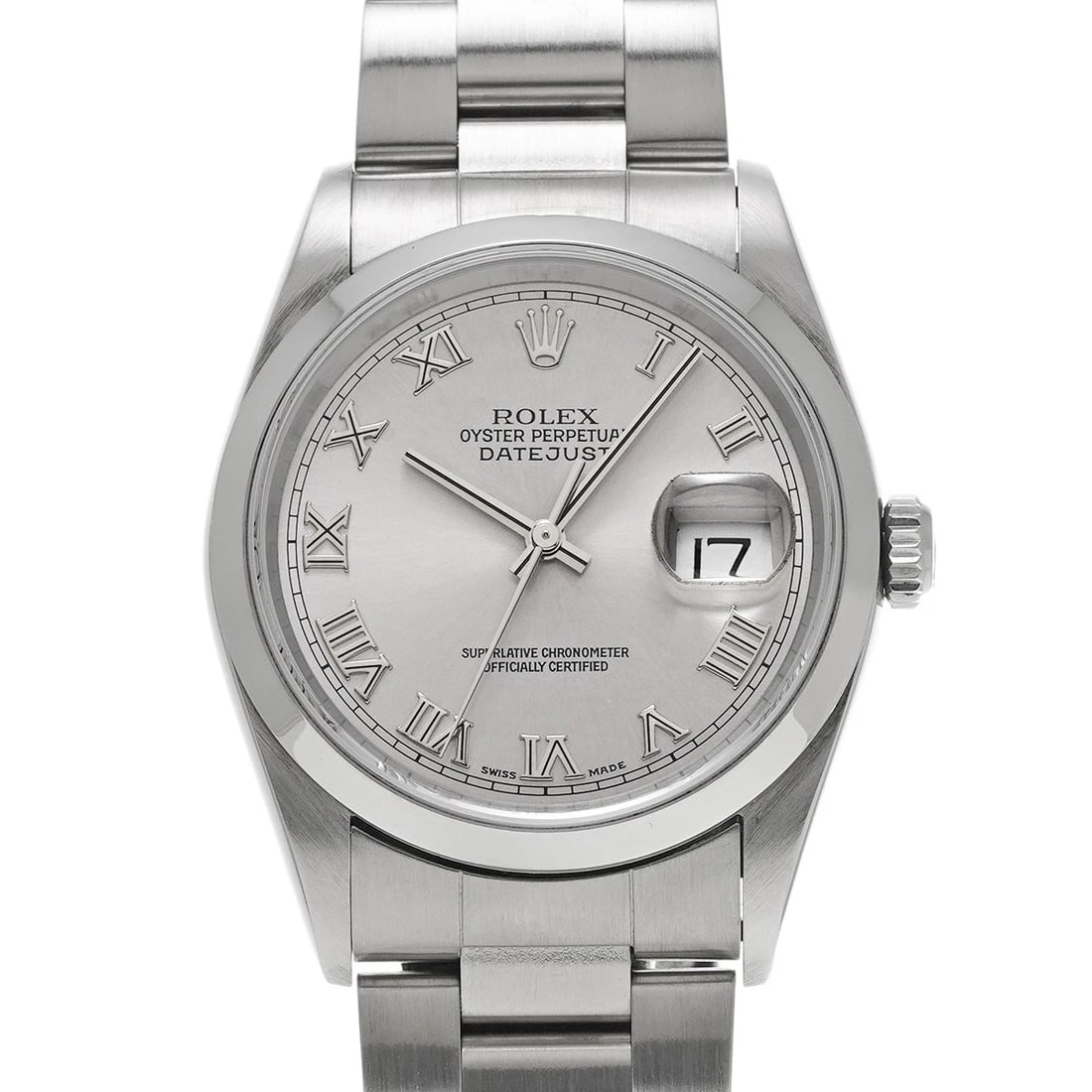 ROLEX DATEJUST GRAY WATCH: ROLEX Datejust gray Watch Brand: ROLEX Type/Style: Wristwatch Material: Band Material Stainless steel, Case Material Stainless steel Color: Dial Color gray Size: Case Size H/about 36mm W/about 36mm
