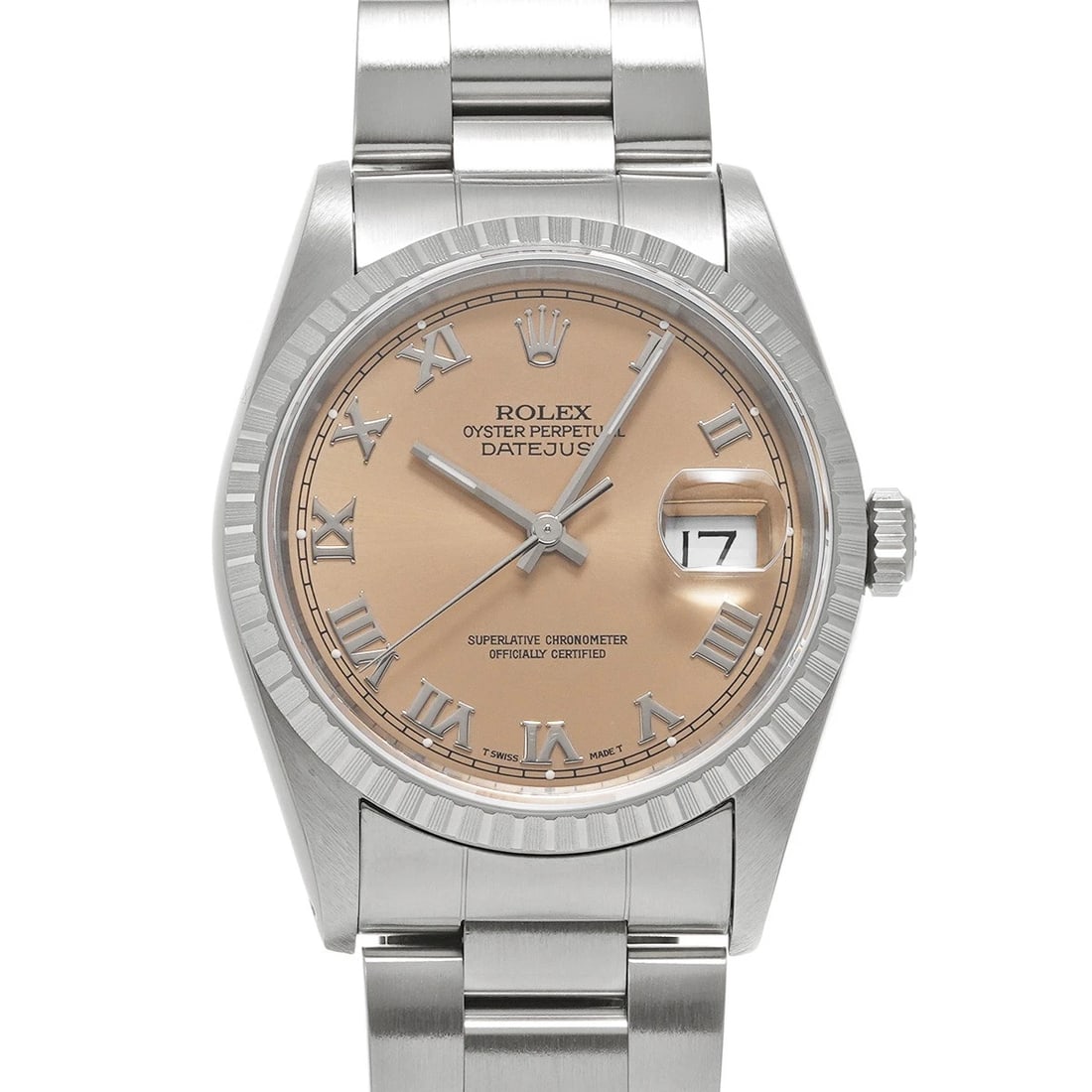 ROLEX DATEJUST PINK WATCH: ROLEX Datejust pink Watch Brand: ROLEX Type/Style: Wristwatch Material: Band Material Stainless steel, Case Material Stainless steel Color: Dial Color pink Size: Case Size H/about 36mm W/about 36mm D/