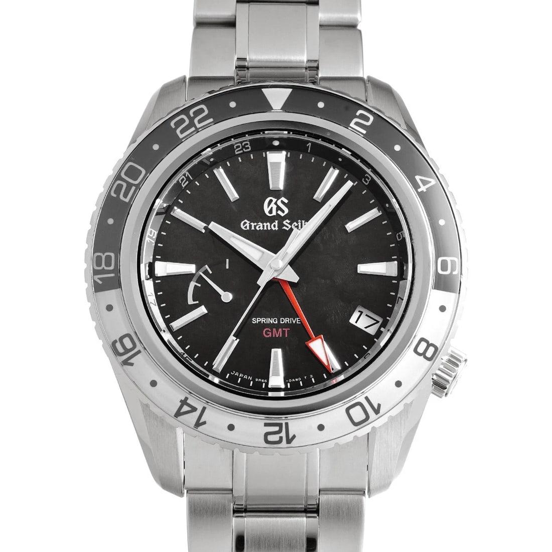 GRAND SEIKO SPORTS COLLECTION SPRING DRIVE GMT BLACK WATCH: Grand Seiko Sports Collection Spring Drive GMT black Watch Brand: Grand Seiko Type/Style: Wristwatch Material: Band Material Stainless steel, Case Material Stainless steel Color: Dial Color black