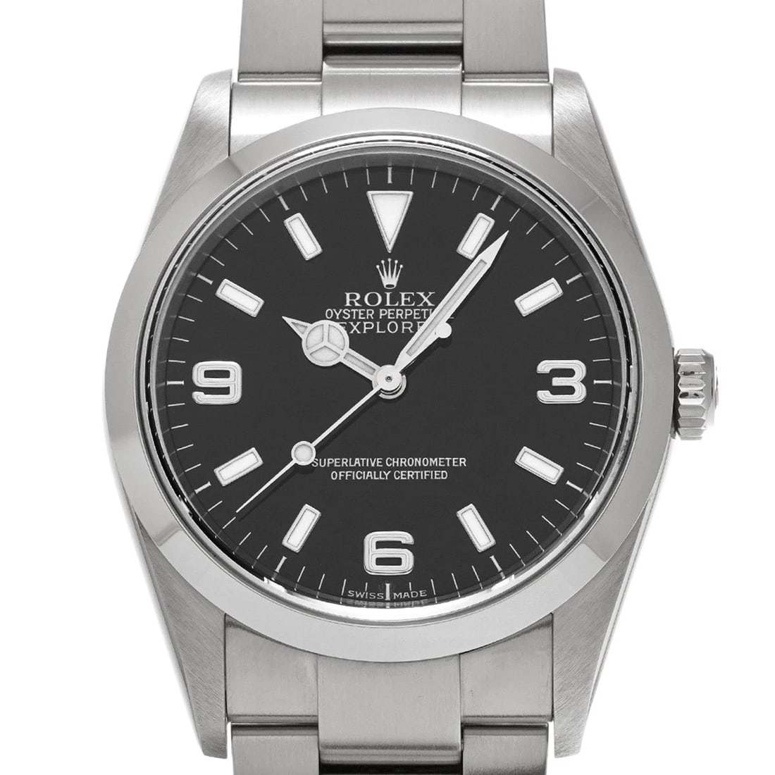 ROLEX EXPLORER BLACK WATCH - 4