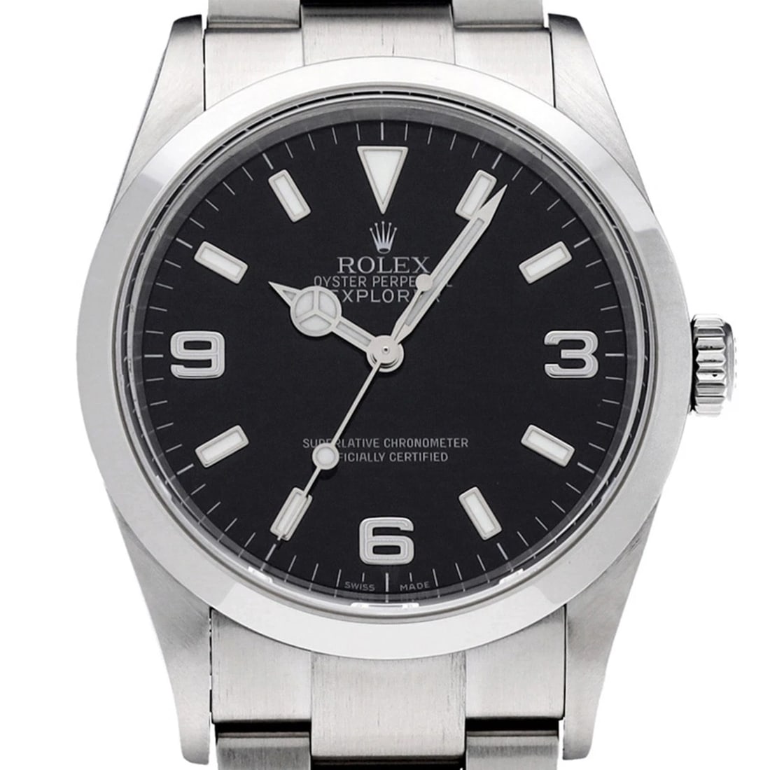 ROLEX EXPLORER BLACK WATCH - 4