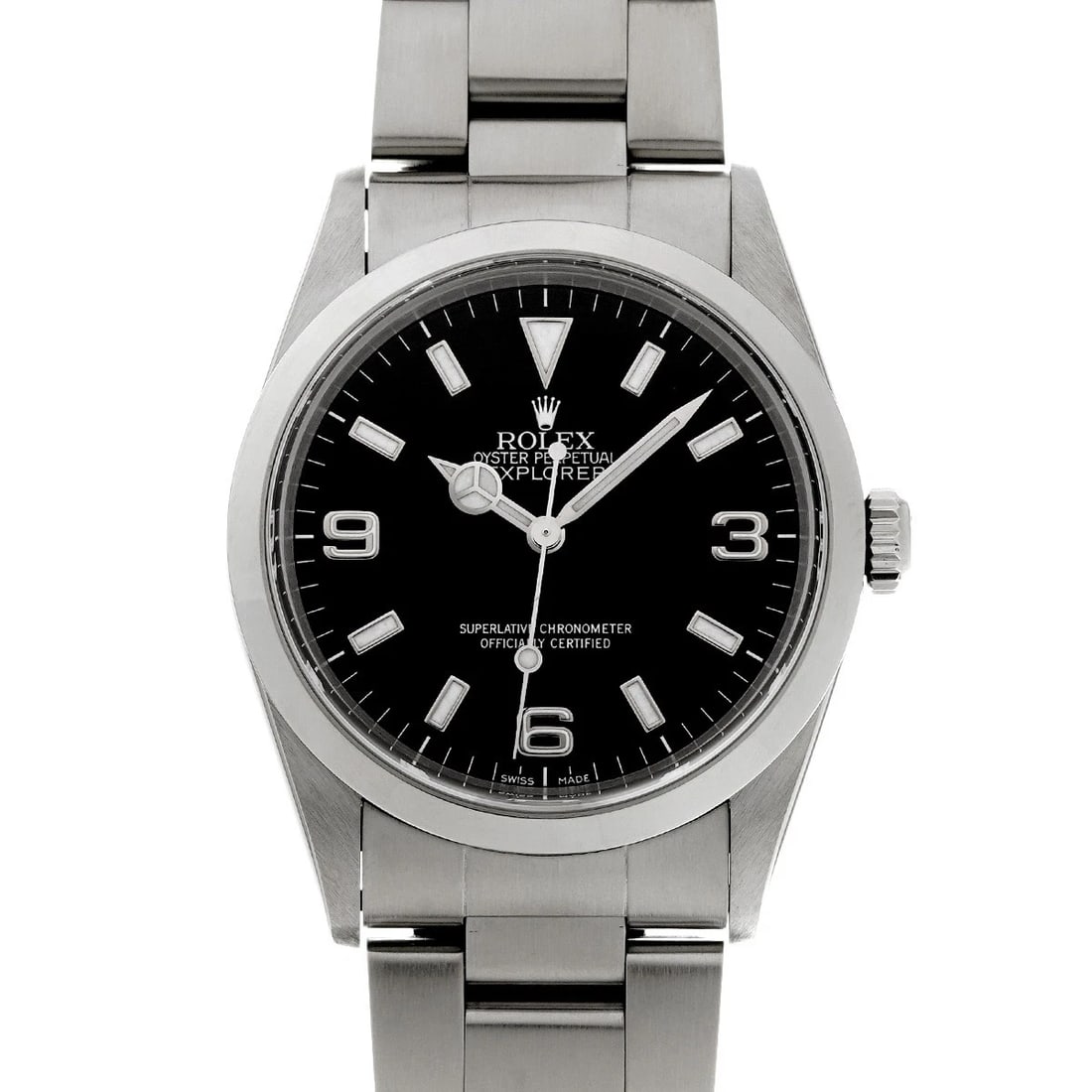 ROLEX EXPLORER BLACK WATCH: ROLEX Explorer black Watch Brand: Rolex Type/Style: Wristwatch Material: Band Material Stainless Steel, Case Material Stainless Steel Color: Dial Color Dial Color Black Case Color Silver Band Color