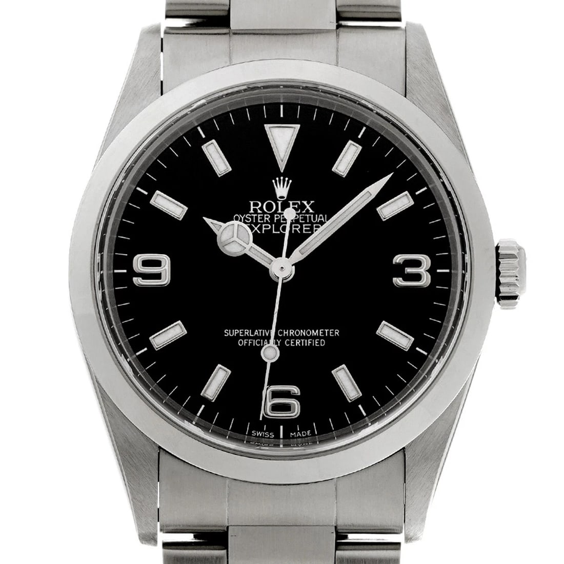 ROLEX EXPLORER BLACK WATCH - 4