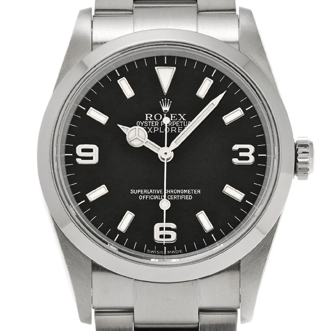 ROLEX EXPLORER BLACK WATCH - 4