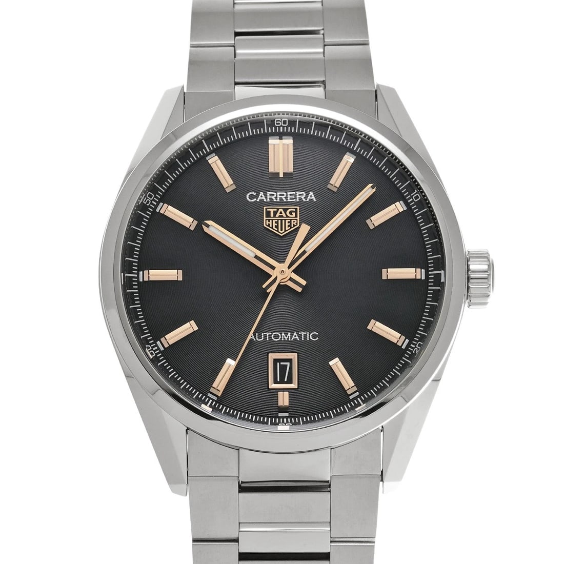 TAG HEUER CARRERA CALIBER BLACK WATCH: TAG HEUER Carrera Caliber black Watch Brand: TAG HEUER Type/Style: Wristwatch Material: Band Material Stainless steel, Case Material Stainless steel Color: Dial Color black Size: Case Size H/about
