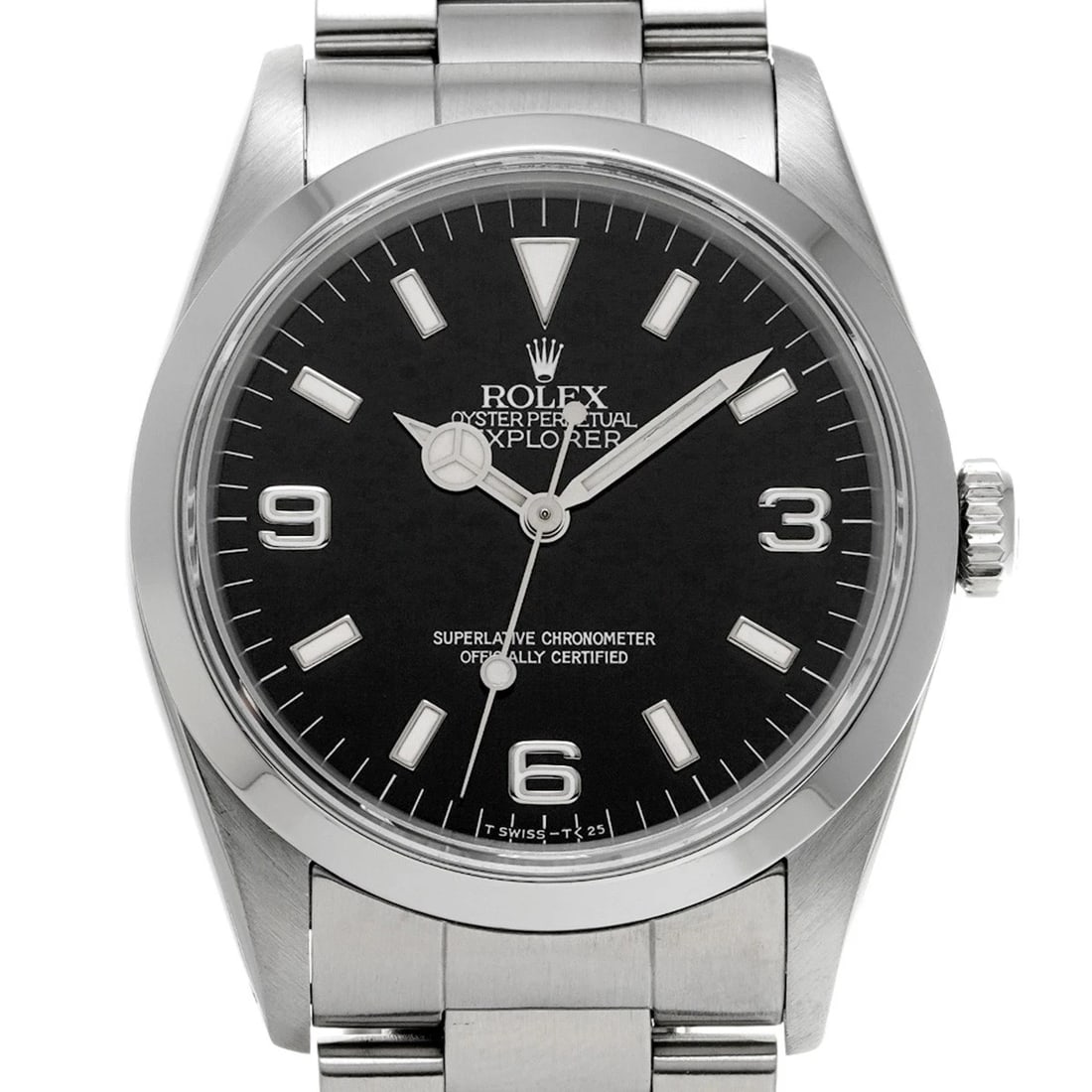 ROLEX EXPLORER BLACK WATCH - 4