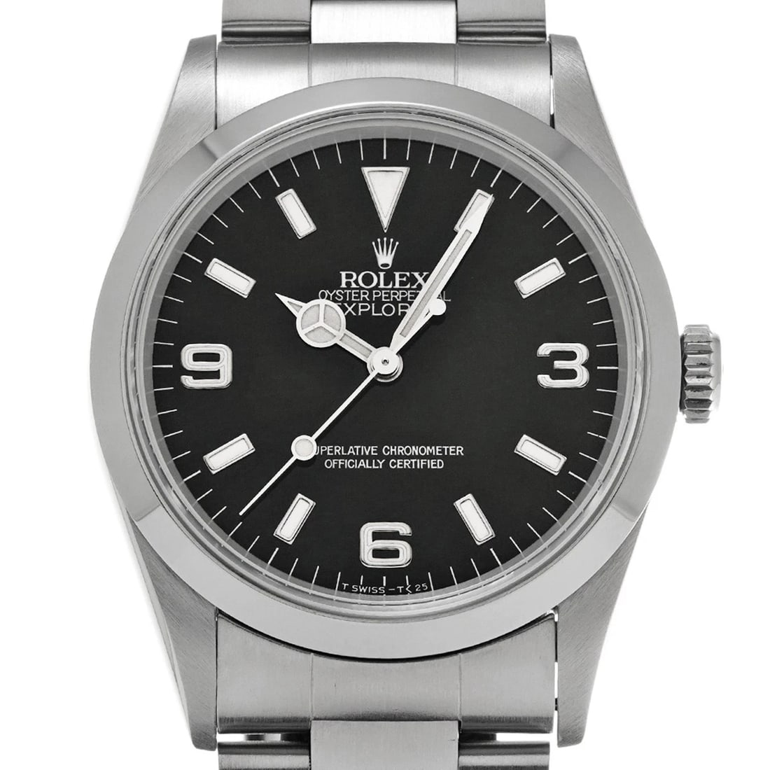 ROLEX EXPLORER BLACK WATCH - 4