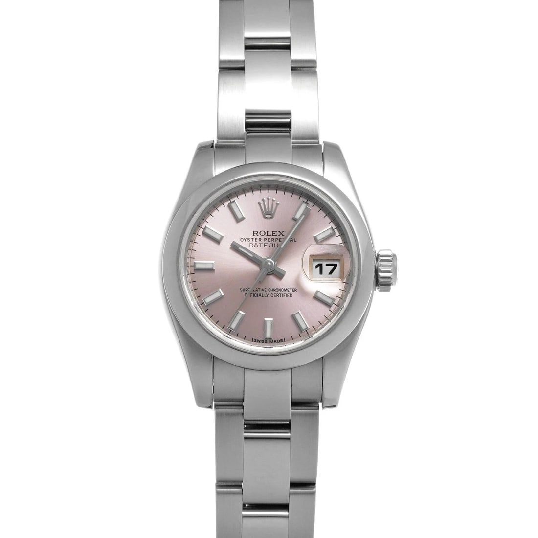 ROLEX DATEJUST PINK WATCH: ROLEX Datejust pink Watch Brand: ROLEX Type/Style: Wristwatch Material: Band Material Stainless steel, Case Material Stainless steel Color: Dial Color pink Size: Case Size H/about 26mm W/about 26mm D/