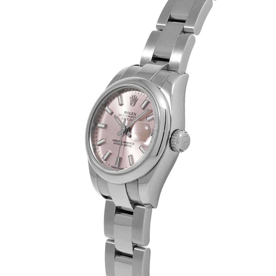 ROLEX DATEJUST PINK WATCH - 2