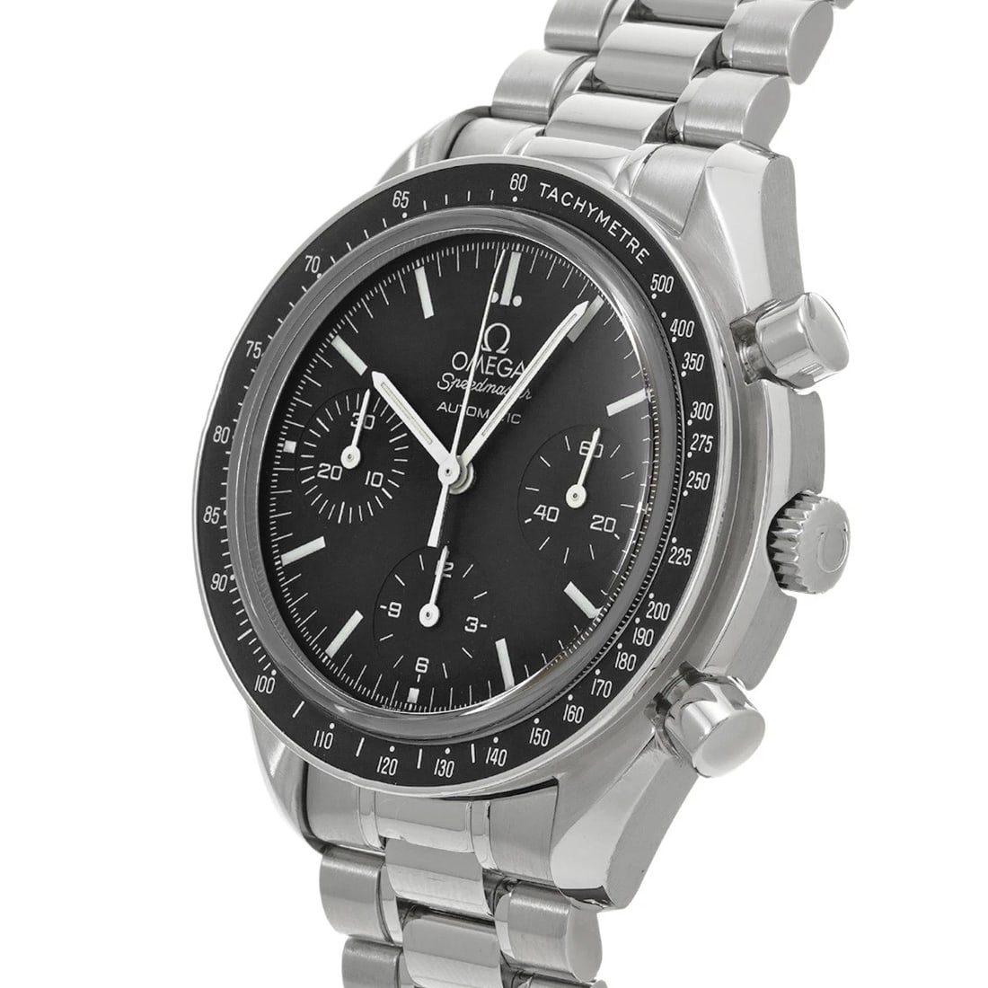 OMEGA SPEEDMASTER AUTOMATIC BLACK WATCH - 2