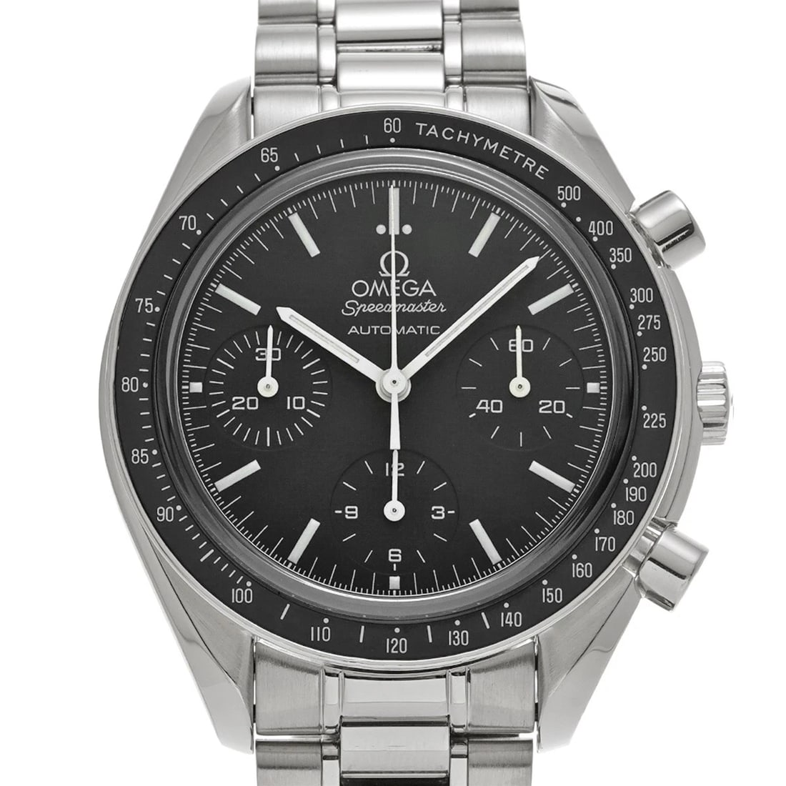 OMEGA SPEEDMASTER AUTOMATIC BLACK WATCH - 4