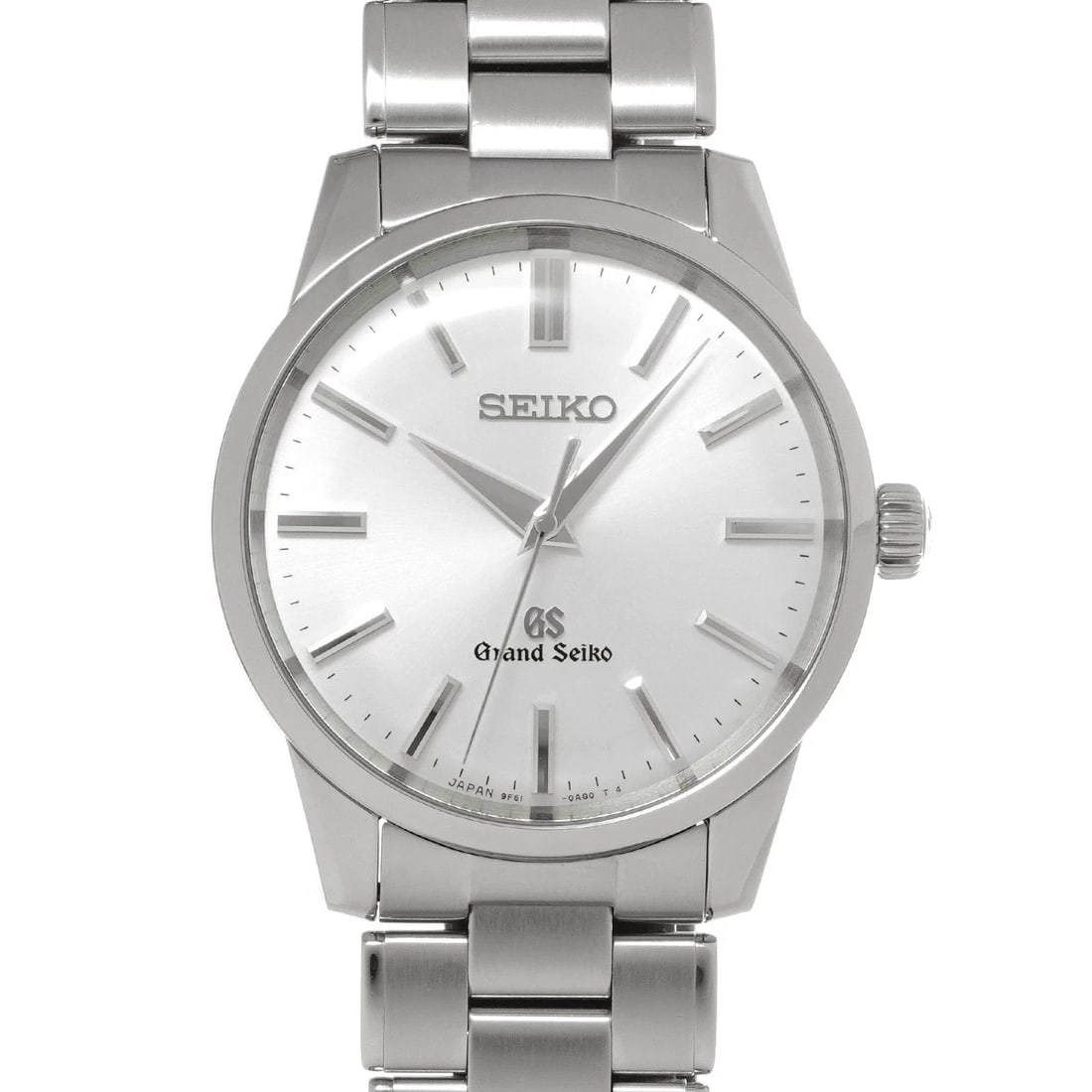 GRAND SEIKO QUARTZ SILVER WATCH: Grand Seiko Quartz Silver Watch Brand: Grand Seiko Type/Style: Wristwatch Material: Band Material Stainless steel, Case Material Stainless steel Color: Dial Color Silver Size: Case Size H/about 37mm W