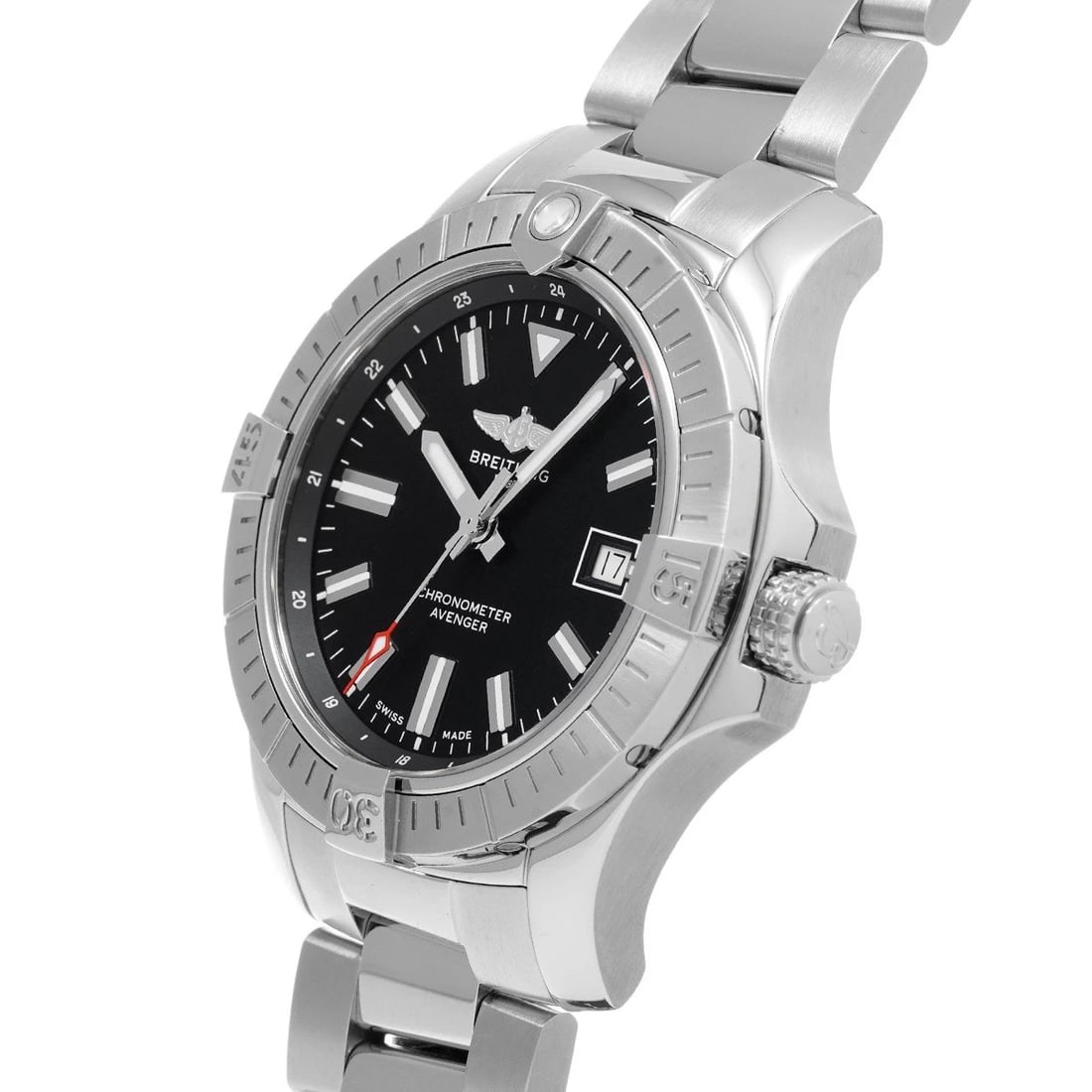 BREITLING AVENGER AUTOMATIC BLACK WATCH - 2