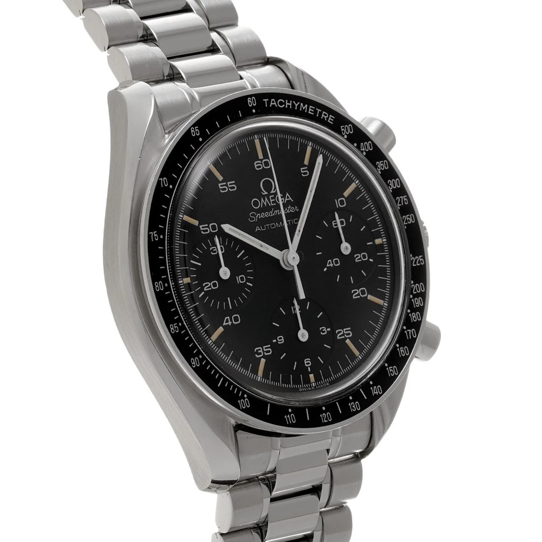 OMEGA SPEEDMASTER AUTOMATIC BLACK WATCH - 3