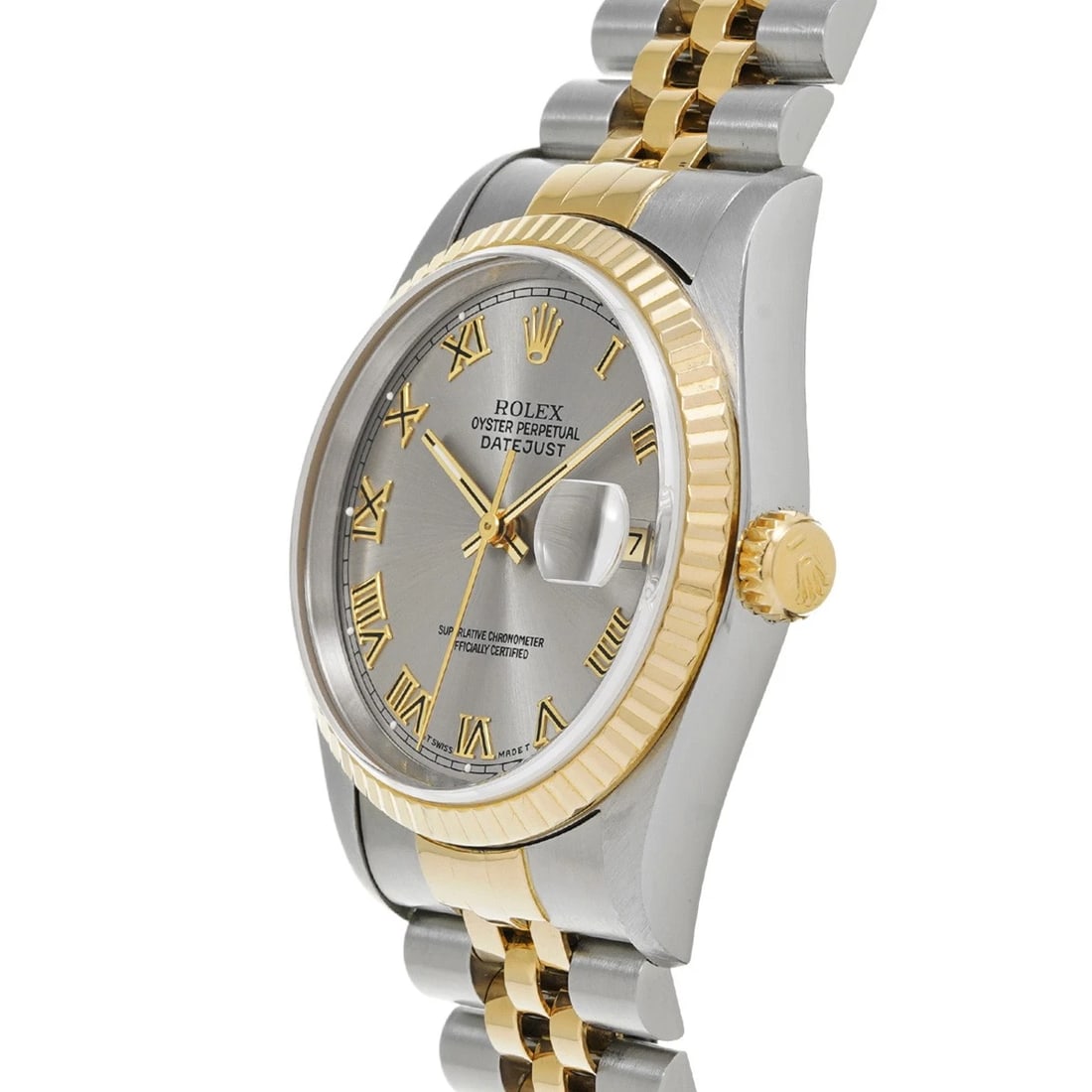 ROLEX DATEJUST GRAY WATCH - 2
