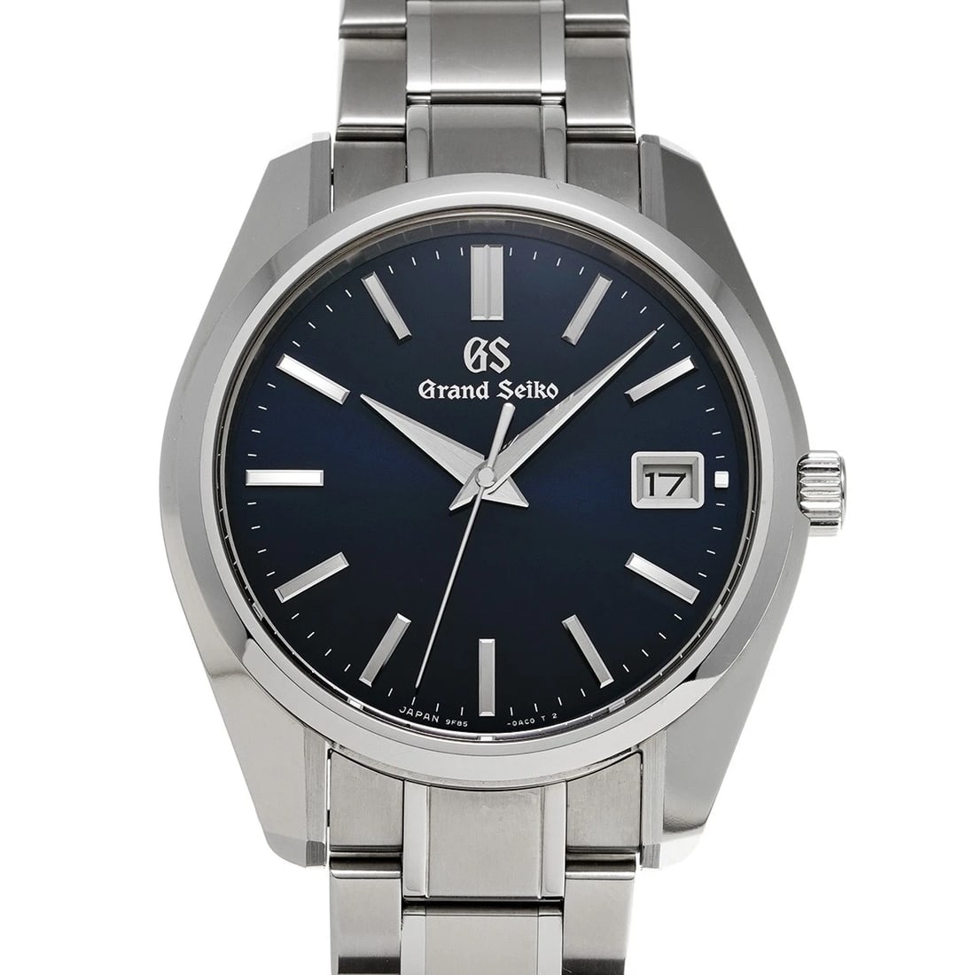 GRAND SEIKO HERITAGE COLLECTION QUARTZ BLUE WATCH: Grand Seiko Heritage Collection Quartz blue Watch Brand: Grand Seiko Type/Style: Wristwatch Material: Band Material Stainless steel, Case Material Stainless steel Color: Dial Color blue Size: Case
