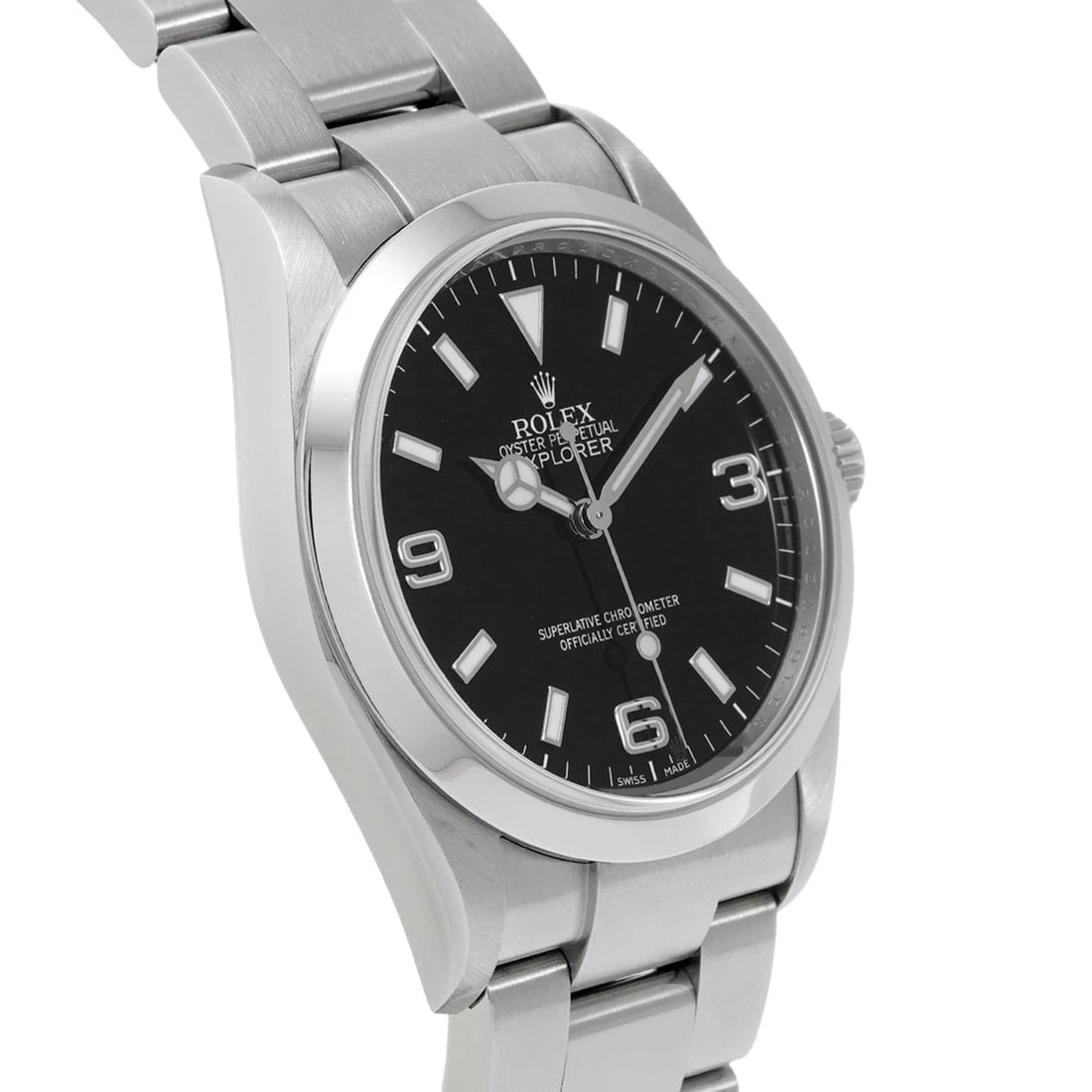 ROLEX EXPLORER BLACK WATCH - 3