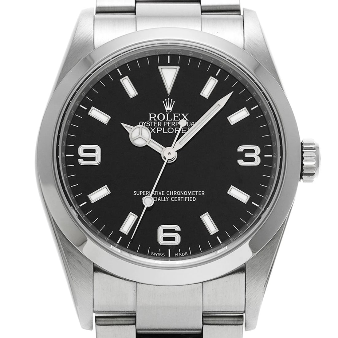 ROLEX EXPLORER BLACK WATCH - 4