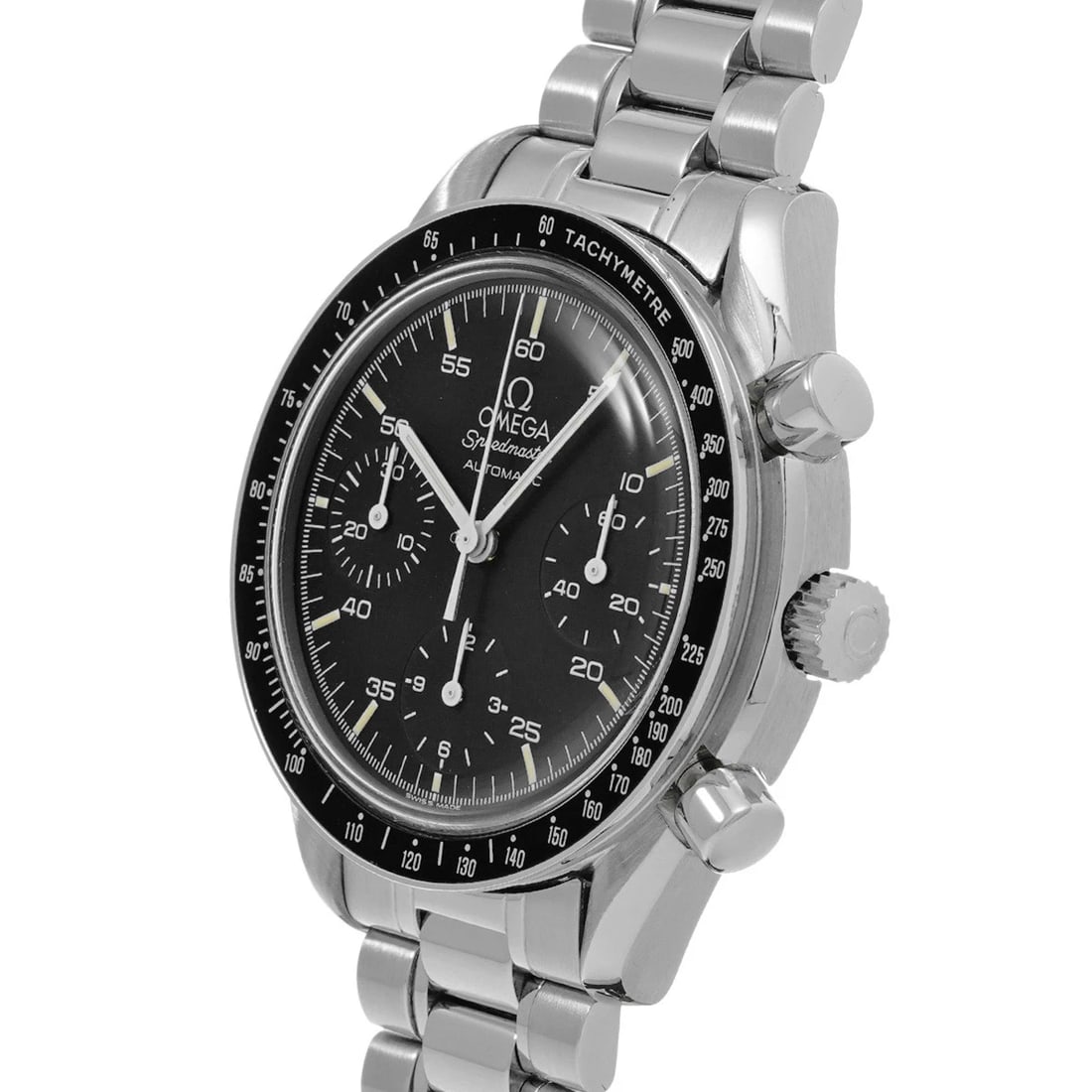 OMEGA SPEEDMASTER AUTOMATIC BLACK WATCH - 2