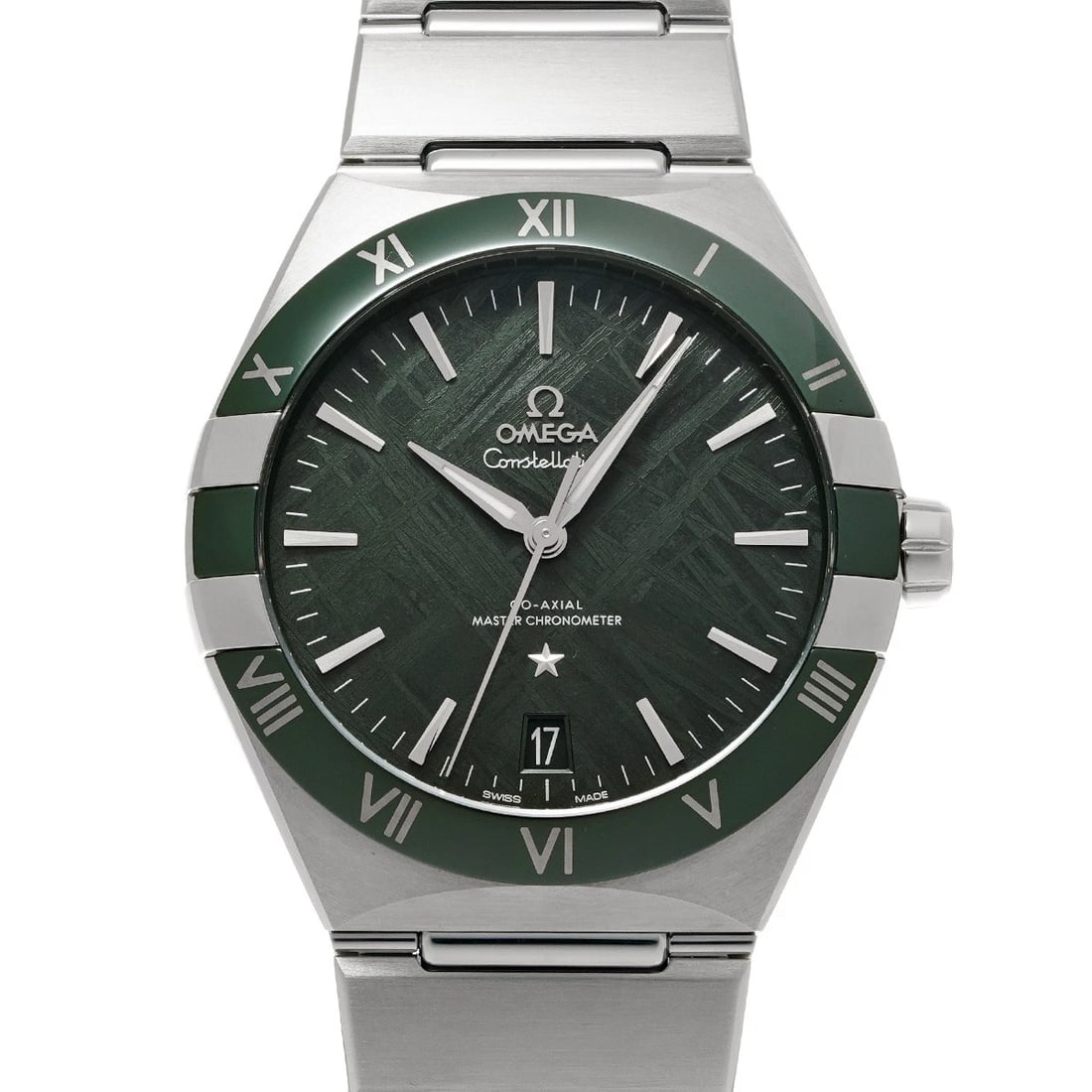 OMEGA CONSTELLATION METEORITE GREEN METEORITE WATCH (1 of 4)