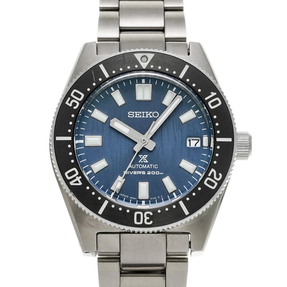 SEIKO PROSPEX DIVER SCUBA BLUE WATCH: SEIKO Prospex Diver Scuba blue Watch Brand: SEIKO Type/Style: Wristwatch Material: Band Material Stainless steel, Case Material Stainless steel Color: Dial Color blue Size: Case Size H/about 47.6mm