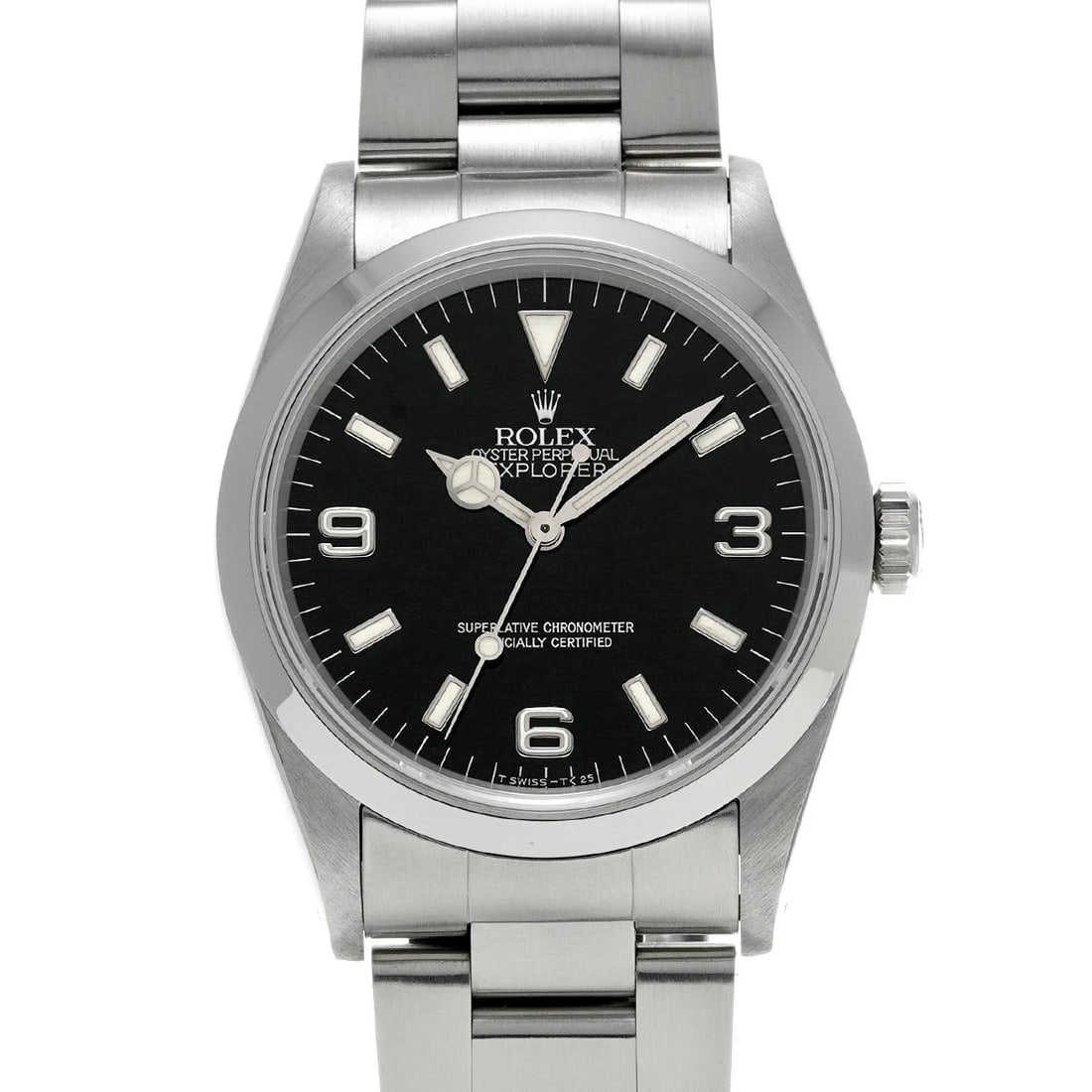 ROLEX EXPLORER BLACK WATCH: ROLEX Explorer black Watch Brand: Rolex Type/Style: Wristwatch Material: Band Material Stainless Steel, Case Material Stainless Steel Color: Dial Color Dial Color Black Case Color Silver Band Color Si