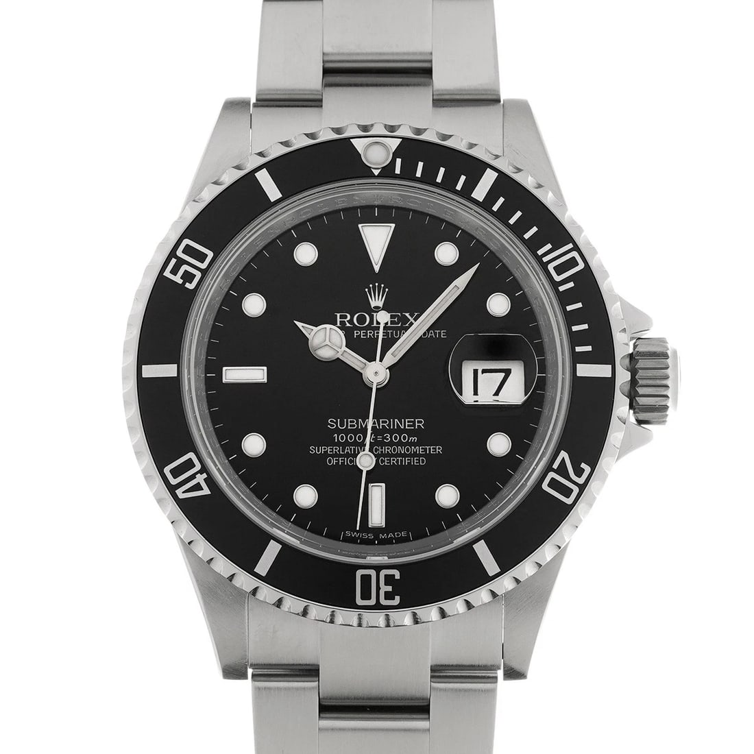 ROLEX SUBMARINER DATE BLACK WATCH: ROLEX Submariner date black Watch Brand: ROLEX Type/Style: Wristwatch Material: Band Material Stainless steel, Case Material Stainless steel Color: Dial Color black Size: Case Size H/about 40mm