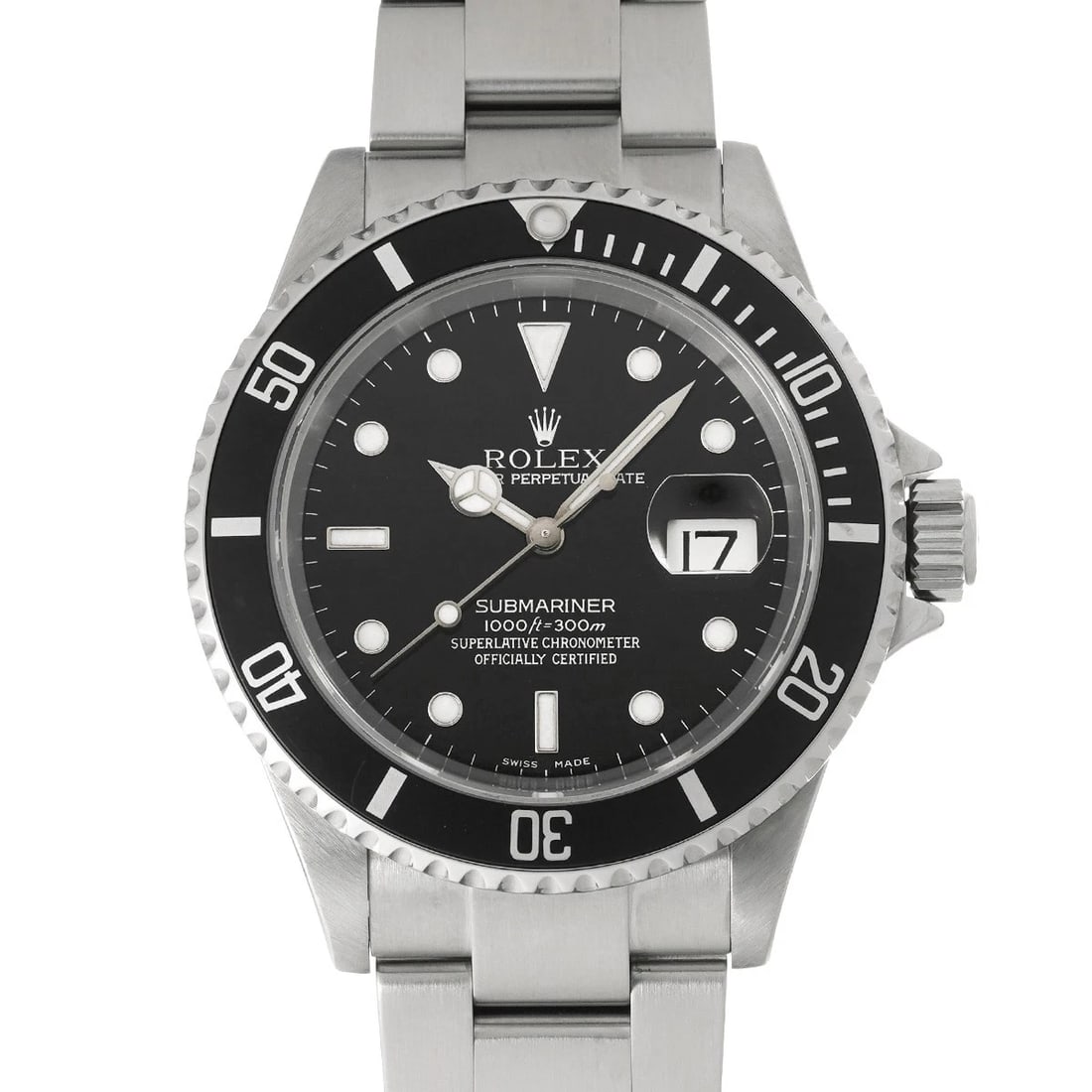 ROLEX SUBMARINER DATE BLACK WATCH: ROLEX Submariner date black Watch Brand: ROLEX Type/Style: Wristwatch Material: Band Material Stainless steel, Case Material Stainless steel Color: Dial Color black Size: Case Size H/about 40mm