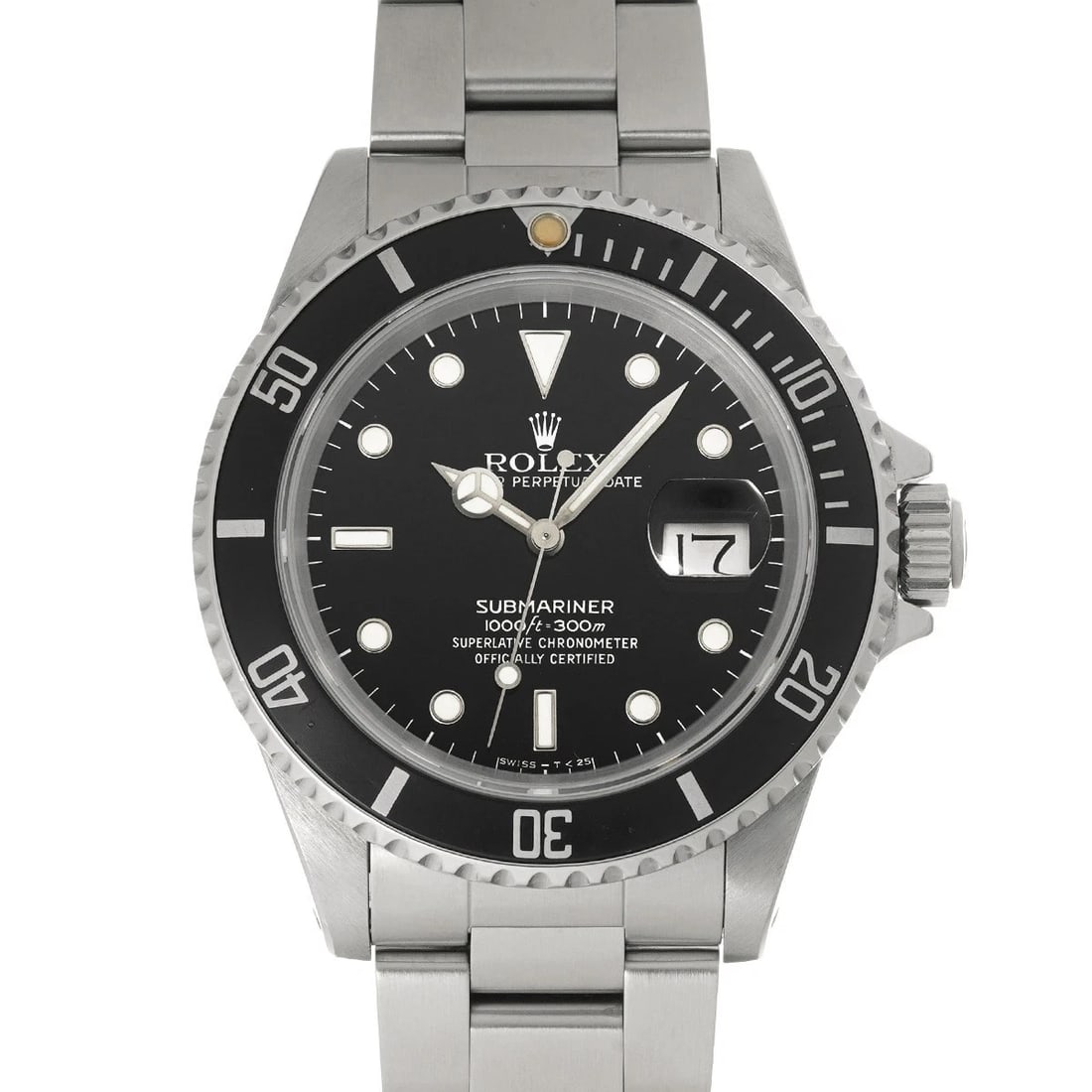 ROLEX SUBMARINER DATE BLACK WATCH: ROLEX Submariner date black Watch Brand: ROLEX Type/Style: Wristwatch Material: Band Material Stainless steel, Case Material Stainless steel Color: Dial Color black Size: Case Size H/about 40mm