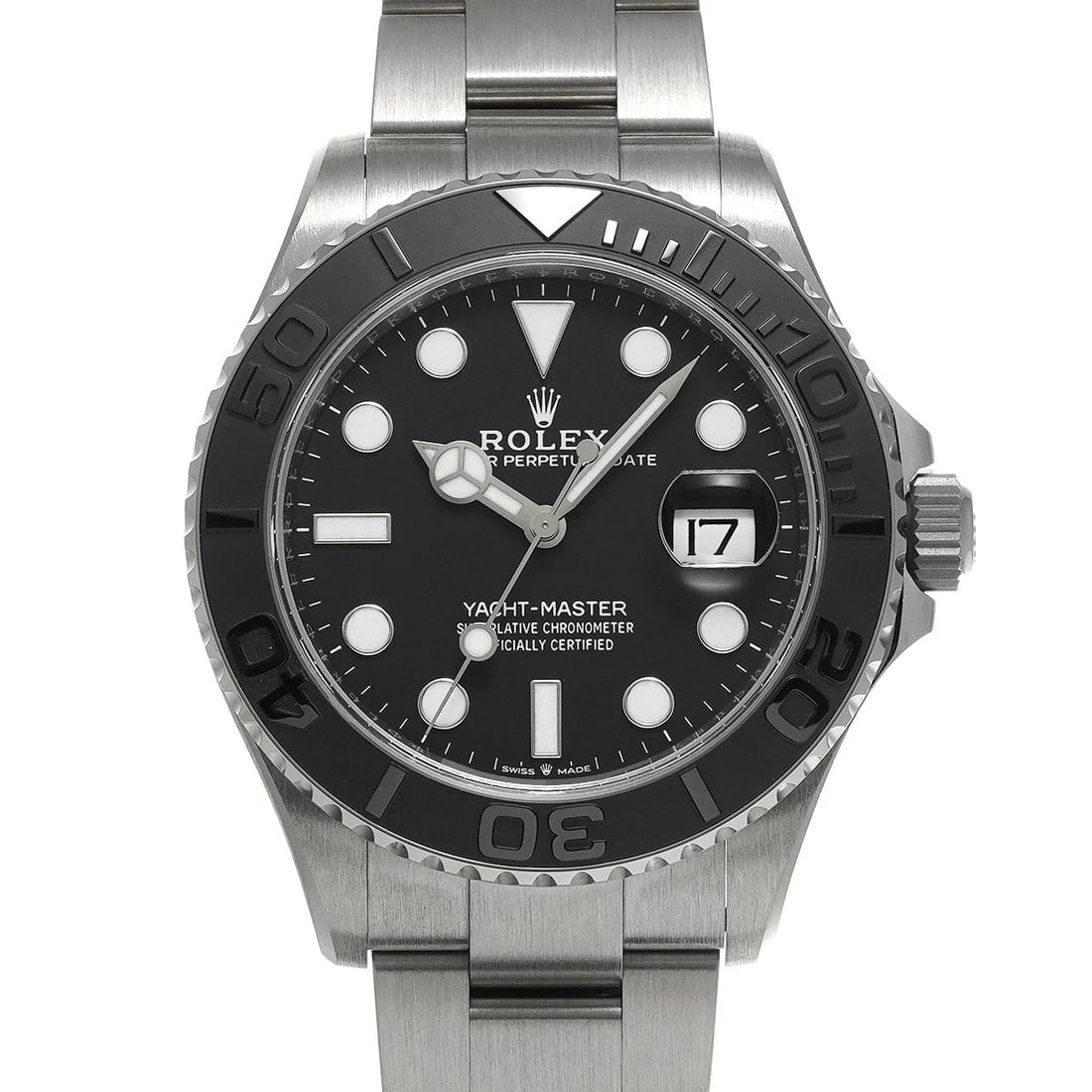 ROLEX YACHT-MASTER BLACK WATCH: ROLEX Yacht-Master black Watch Brand: Rolex Type/Style: Wristwatch Material: Band Material Titanium, Case Material Titanium Color: Dial Color Dial Color Black Band Color Gray Case Color Gray Size: Cas