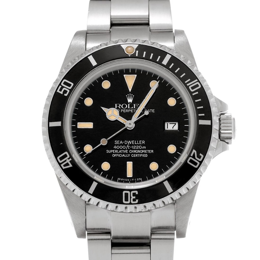 ROLEX SEA-DWELLER BLACK WATCH: ROLEX Sea-Dweller black Watch Brand: Rolex Type/Style: Wristwatch Material: Band Material Stainless Steel, Case Material Stainless Steel Color: Dial Color Dial Color Black Case Color Silver Band Color
