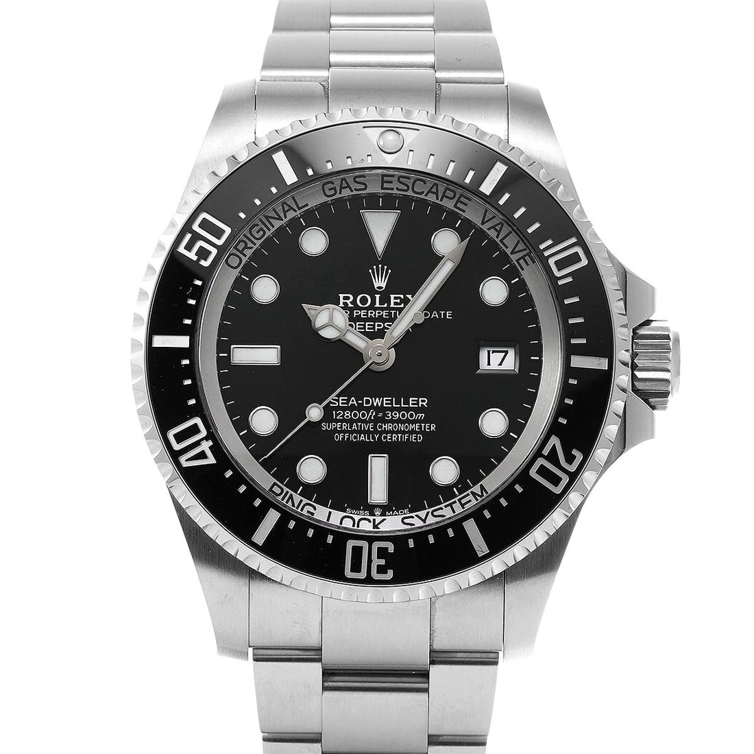 ROLEX SEA-DWELLER DEEPSEA BLACK WATCH: ROLEX Sea-Dweller Deepsea black Watch Brand: ROLEX Type/Style: Wristwatch Material: Band Material Stainless steel, Case Material Stainless steel Color: Dial Color black Size: Case Size H/about 44mm W/