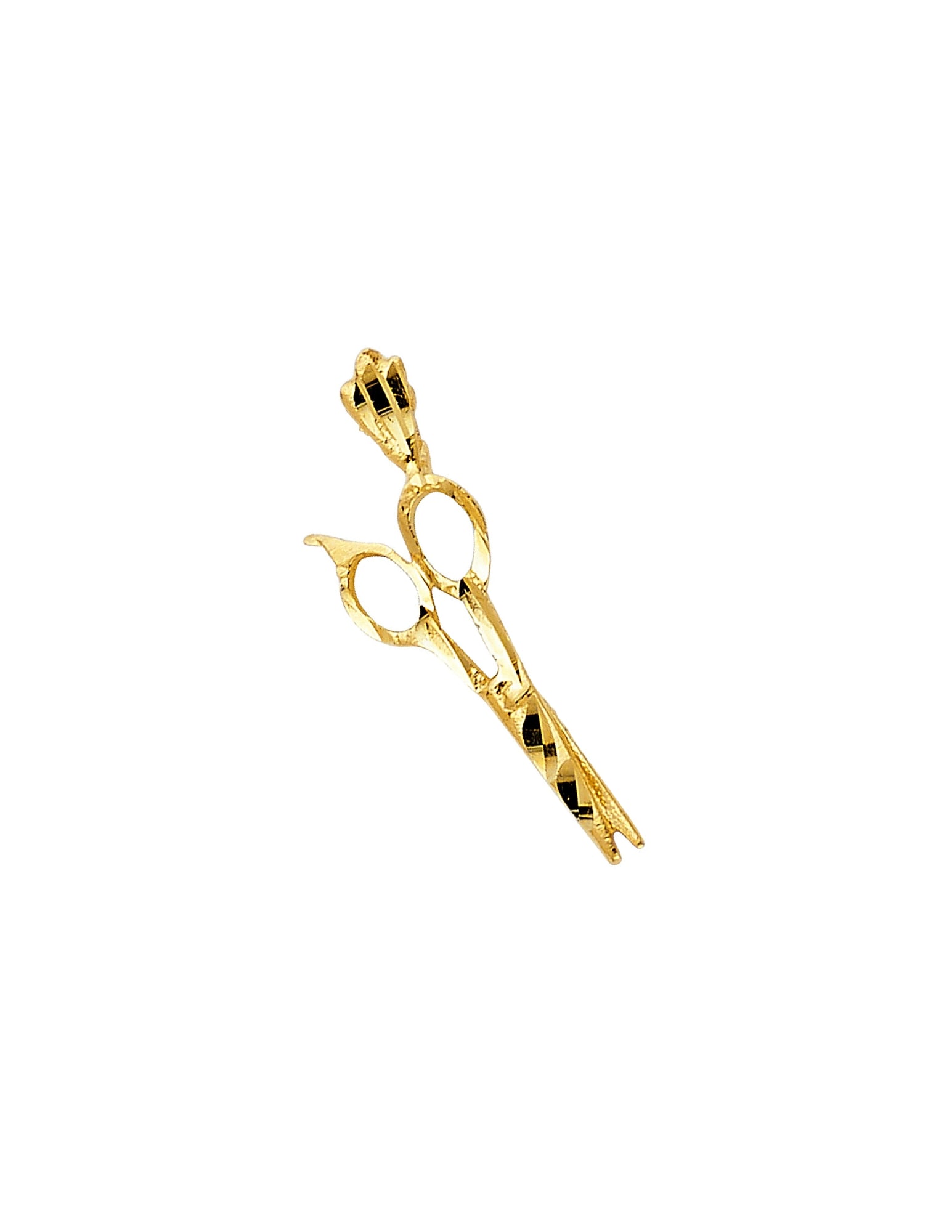 14KY SCISSORS PENDANT - 4
