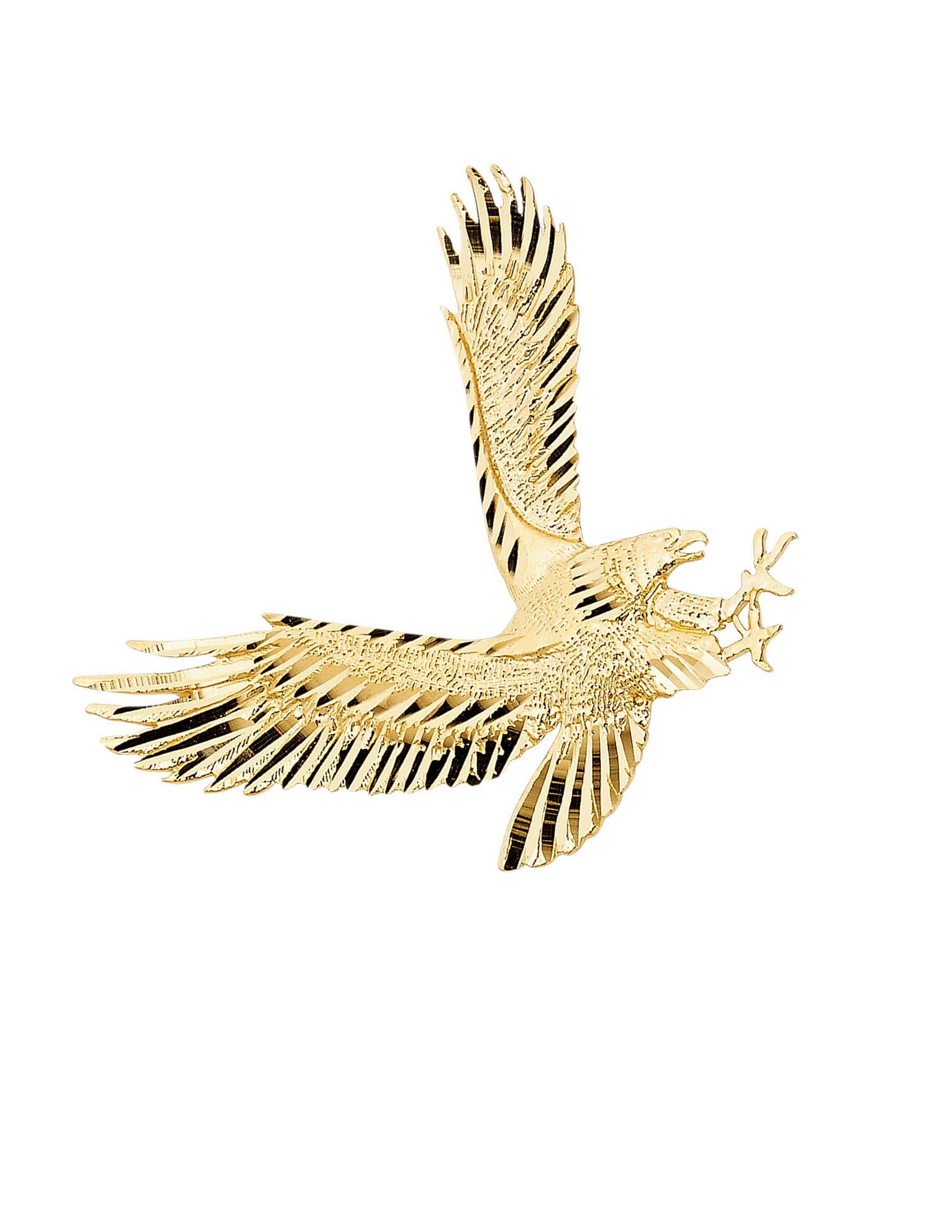 14KY EAGLE PENDANT - 4