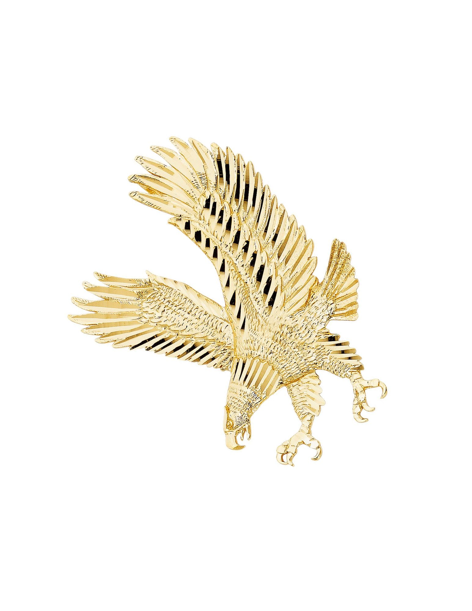 14KY EAGLE PENDANT - 4