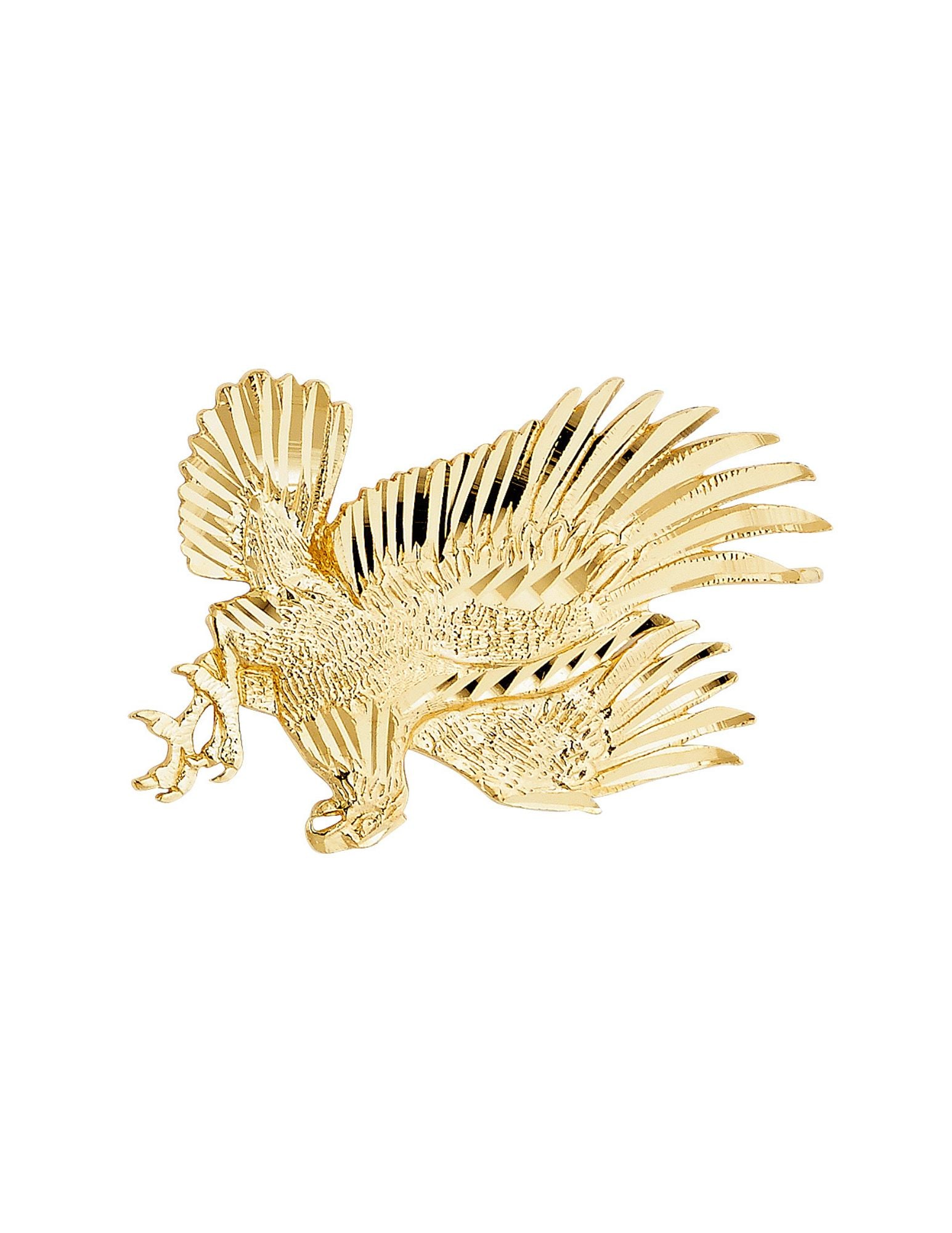 14KY EAGLE PENDANT - 2