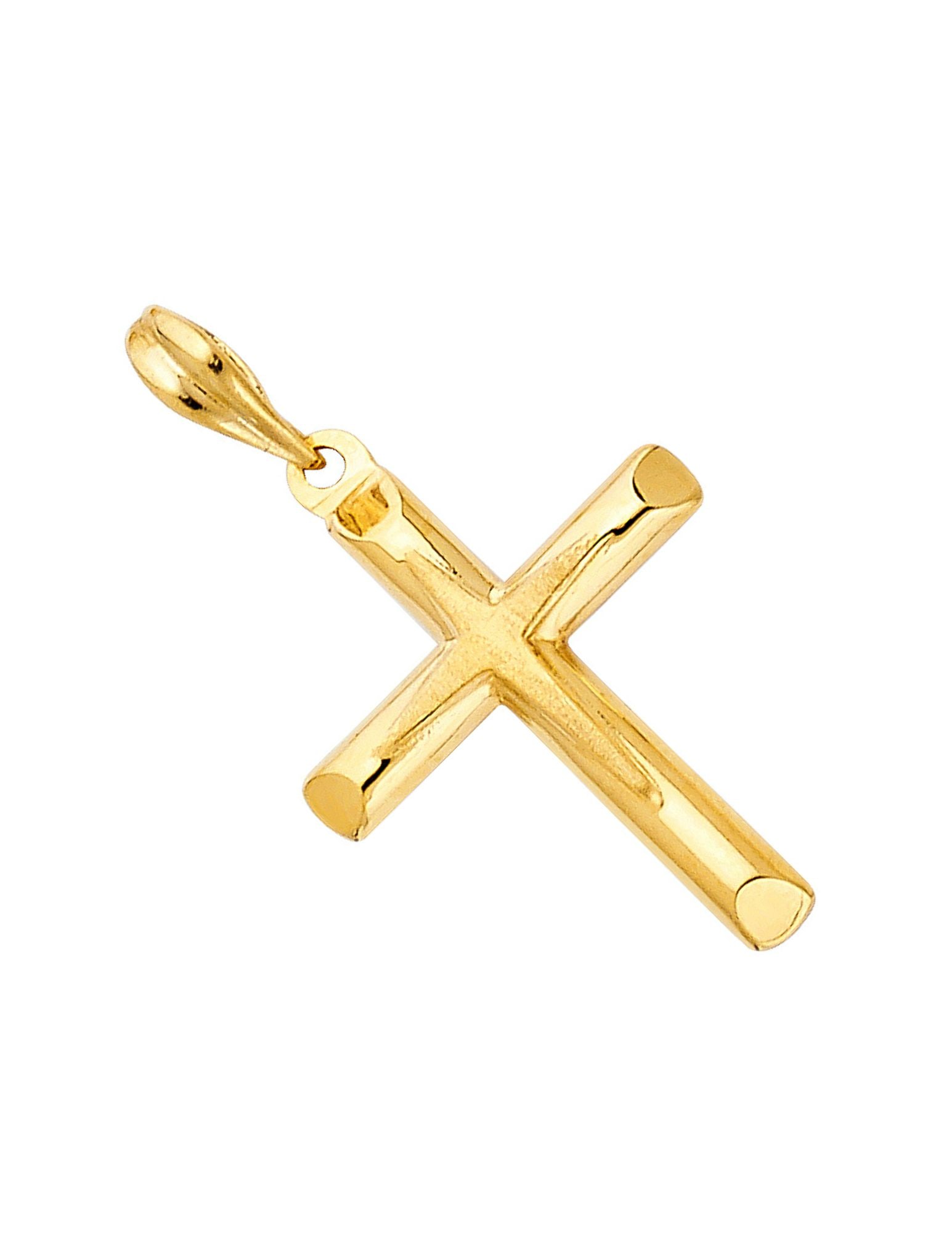 14KY CROSS PENDANT - 4