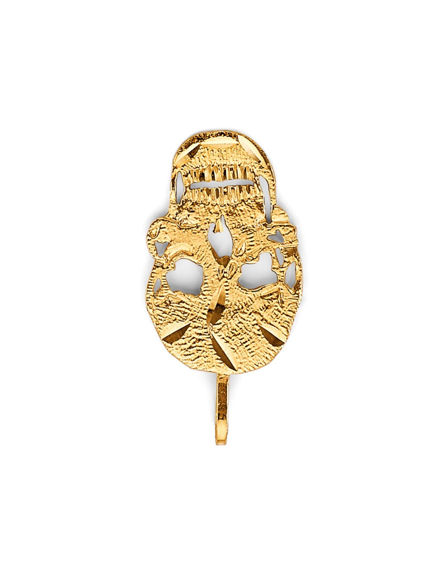 14KY SKULL PENDANT - 3