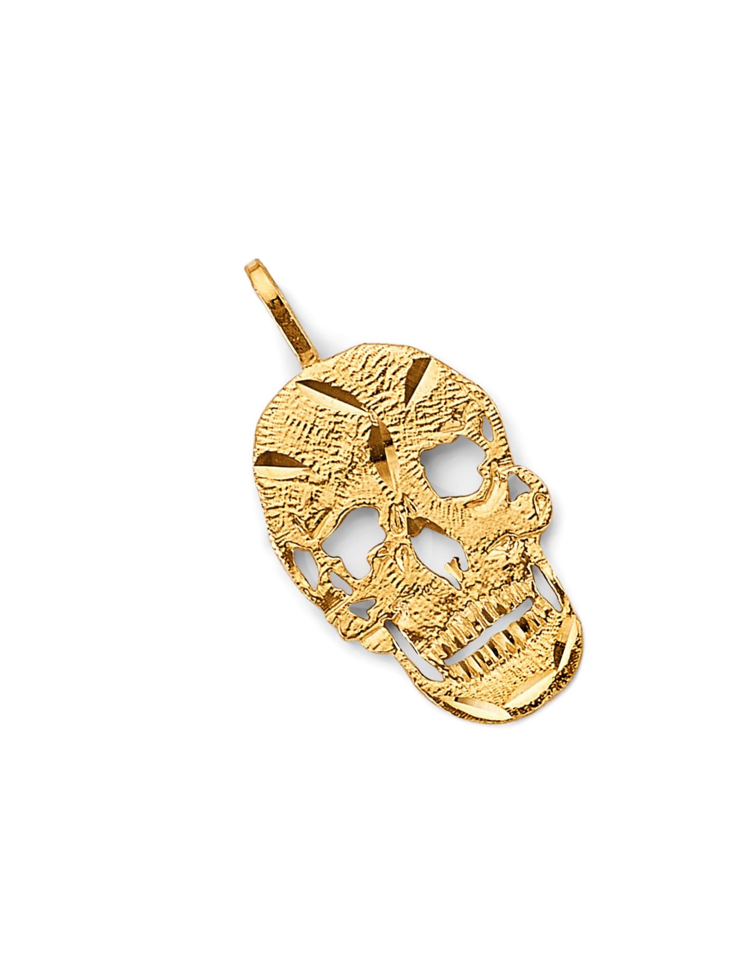 14KY SKULL PENDANT - 4