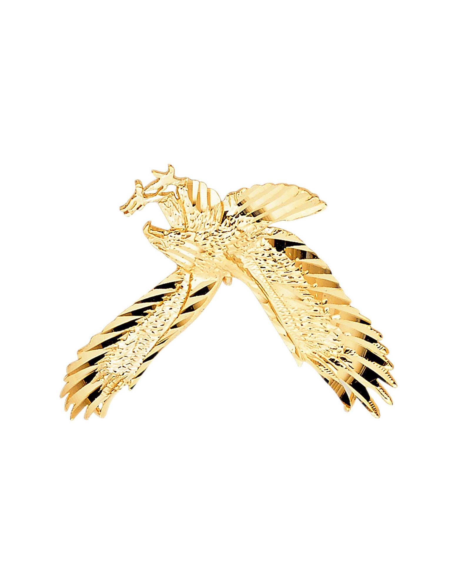 14KY EAGLE PENDANT - 3