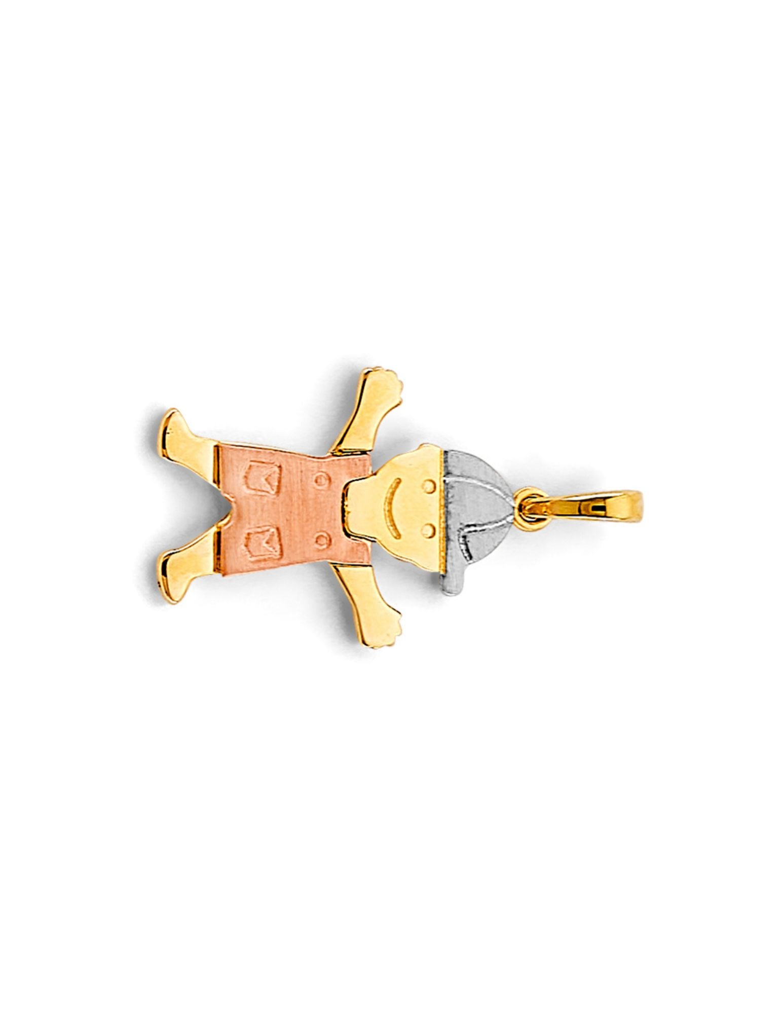 14K 3C BOY PENDANT - 2