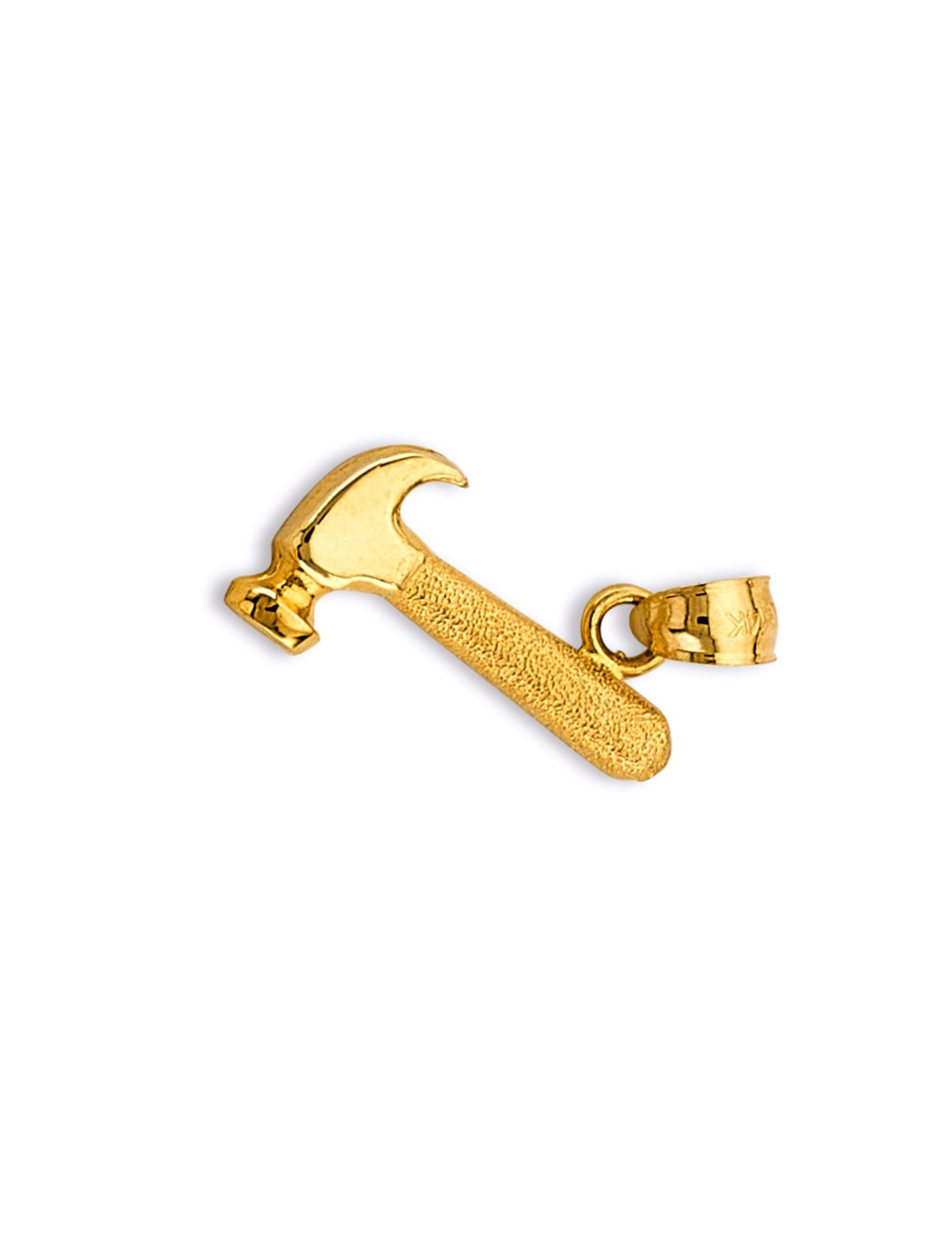 14KY HAMMER PENDANT - 2