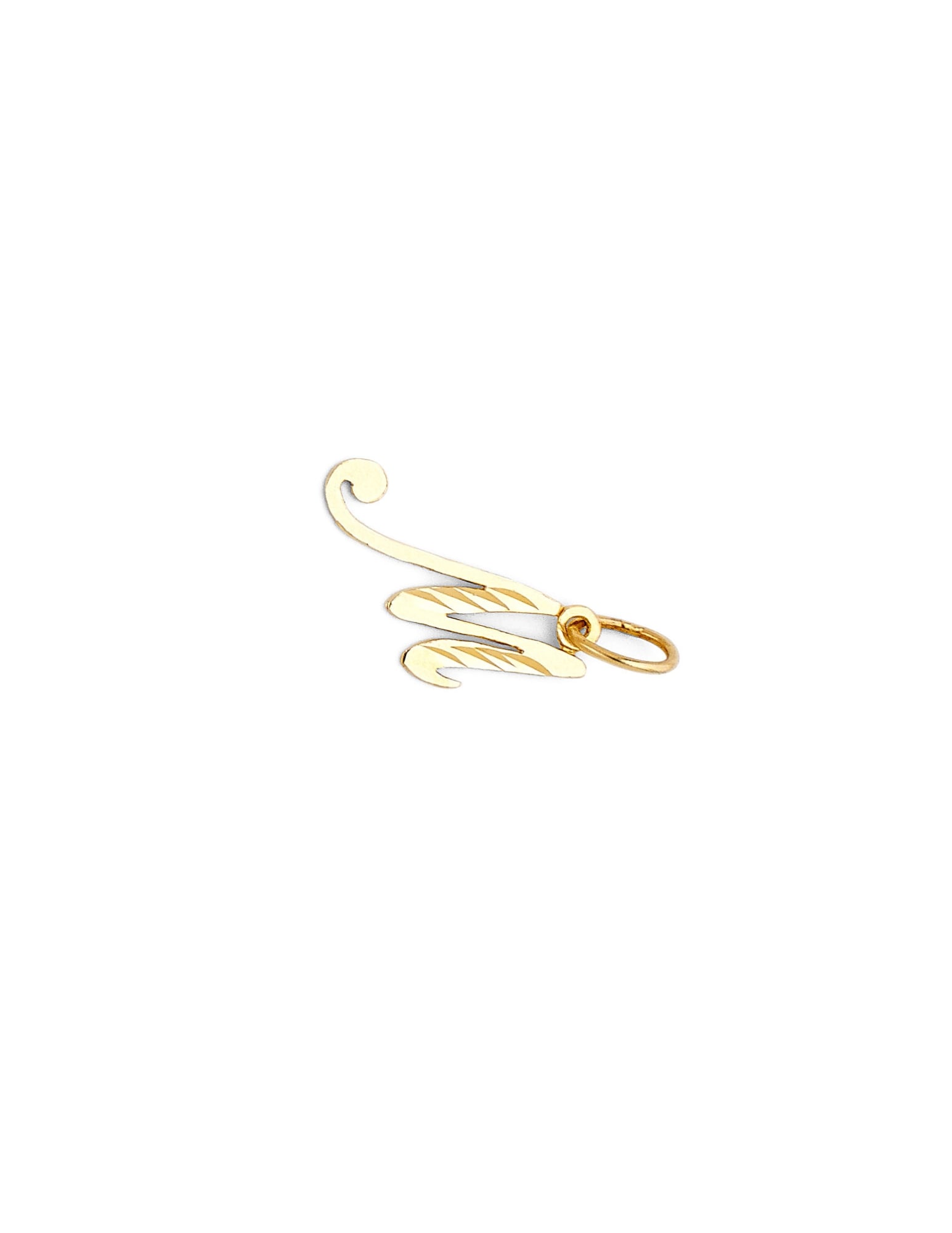 14KY INITIAL PENDANT - 2