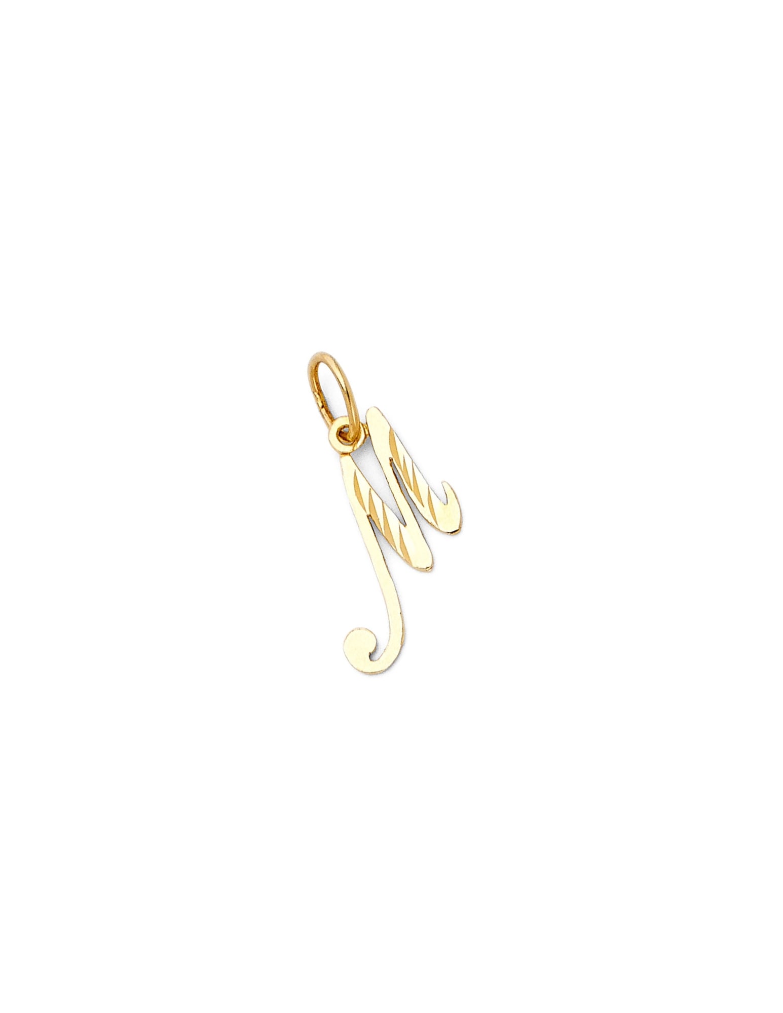 14KY INITIAL PENDANT - 4