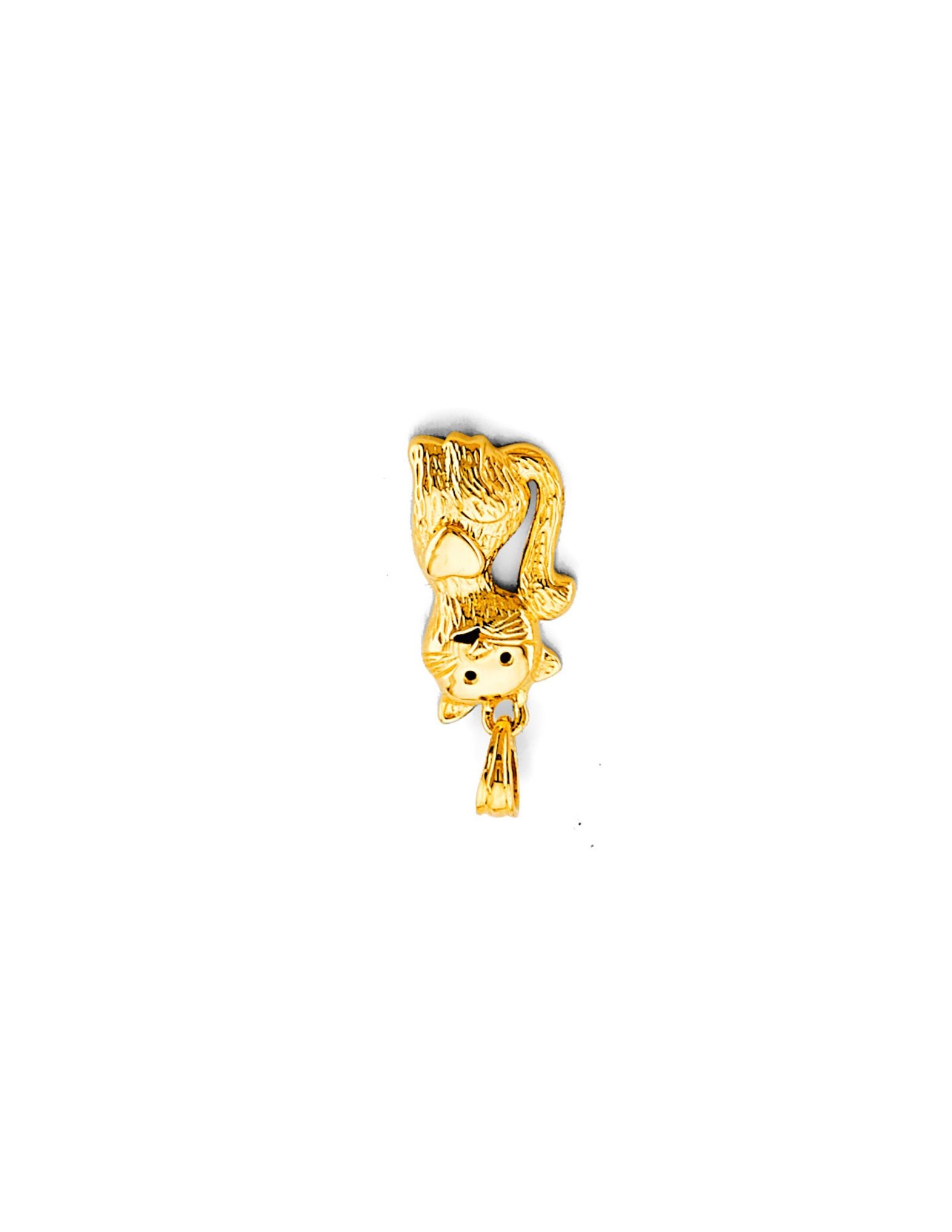 14KY CAT PENDANT - 3