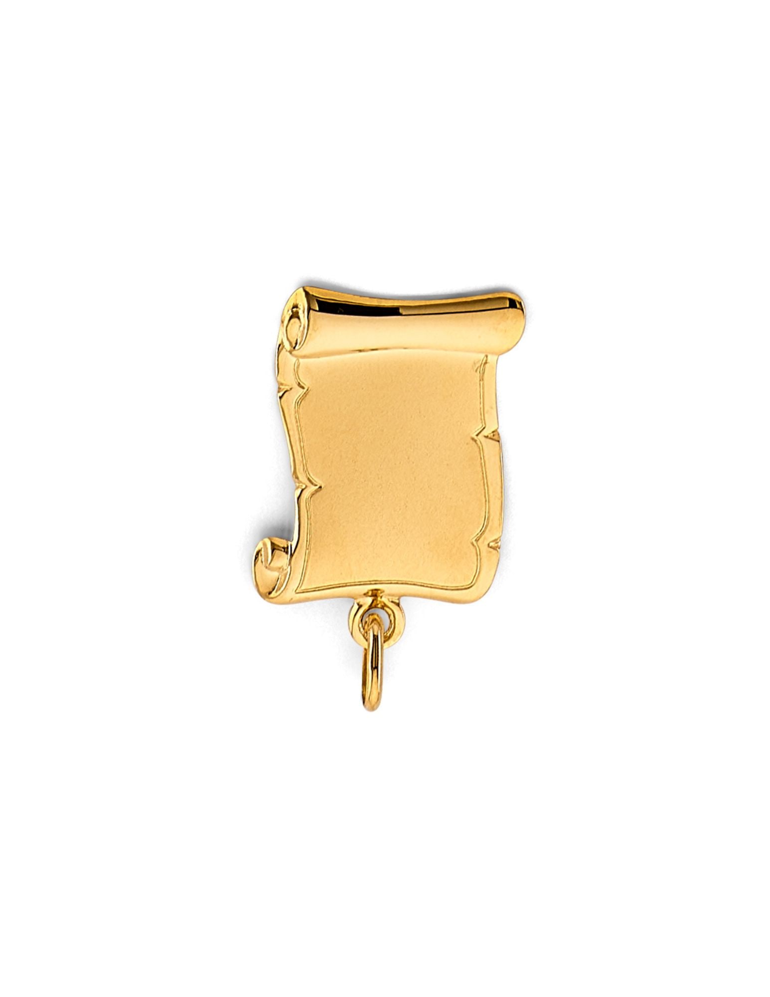 14KY ENGRAVABLE PLAIN PENDANT - 3