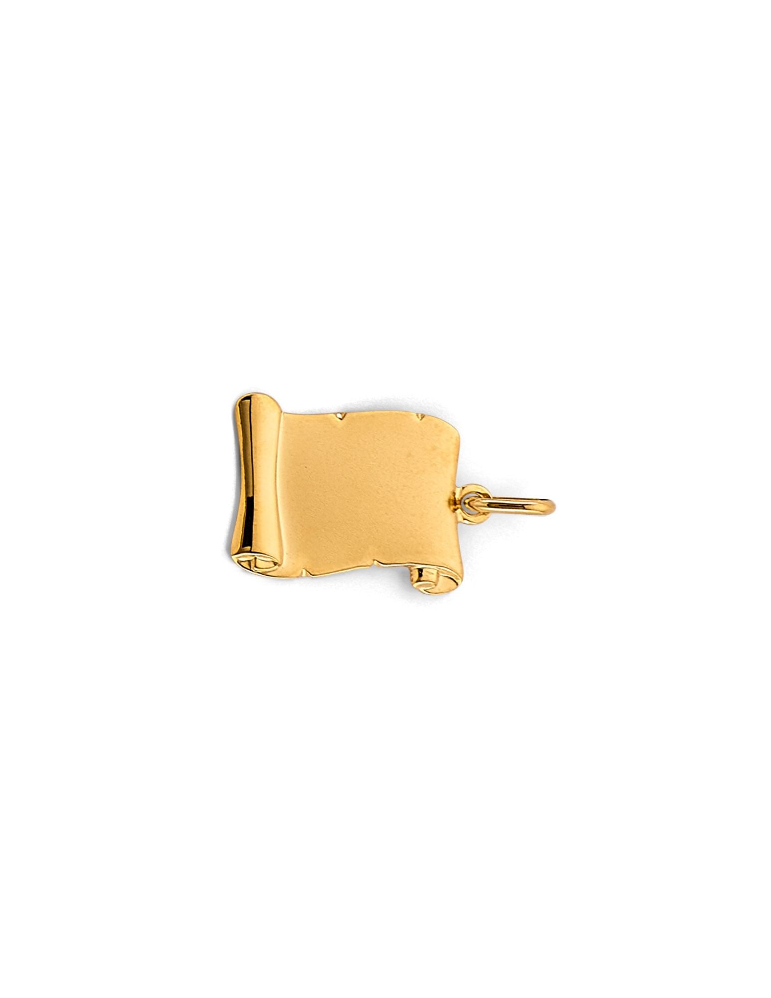 14KY ENGRAVABLE PLAIN PENDANT - 2