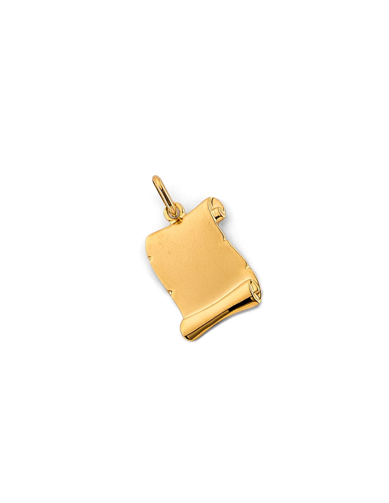 14KY ENGRAVABLE PLAIN PENDANT - 4