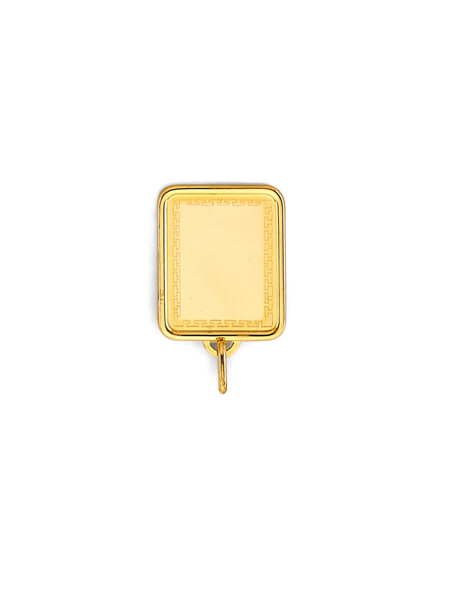 14KY ENGRAVABLE PLAIN PENDANT - 3